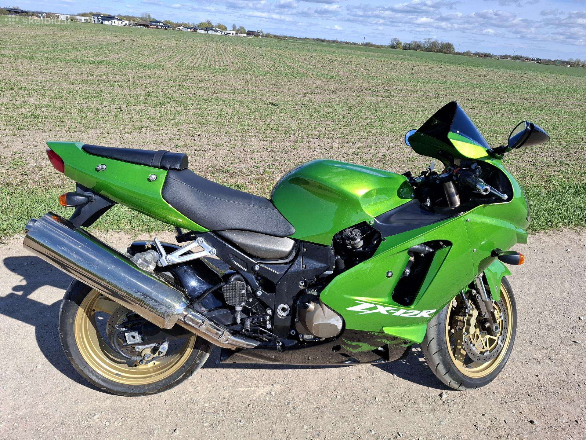 R★ Kawasaki ZX/ZX-R (Ninja) 1200cc, спортбайки / superbikes 2003 m