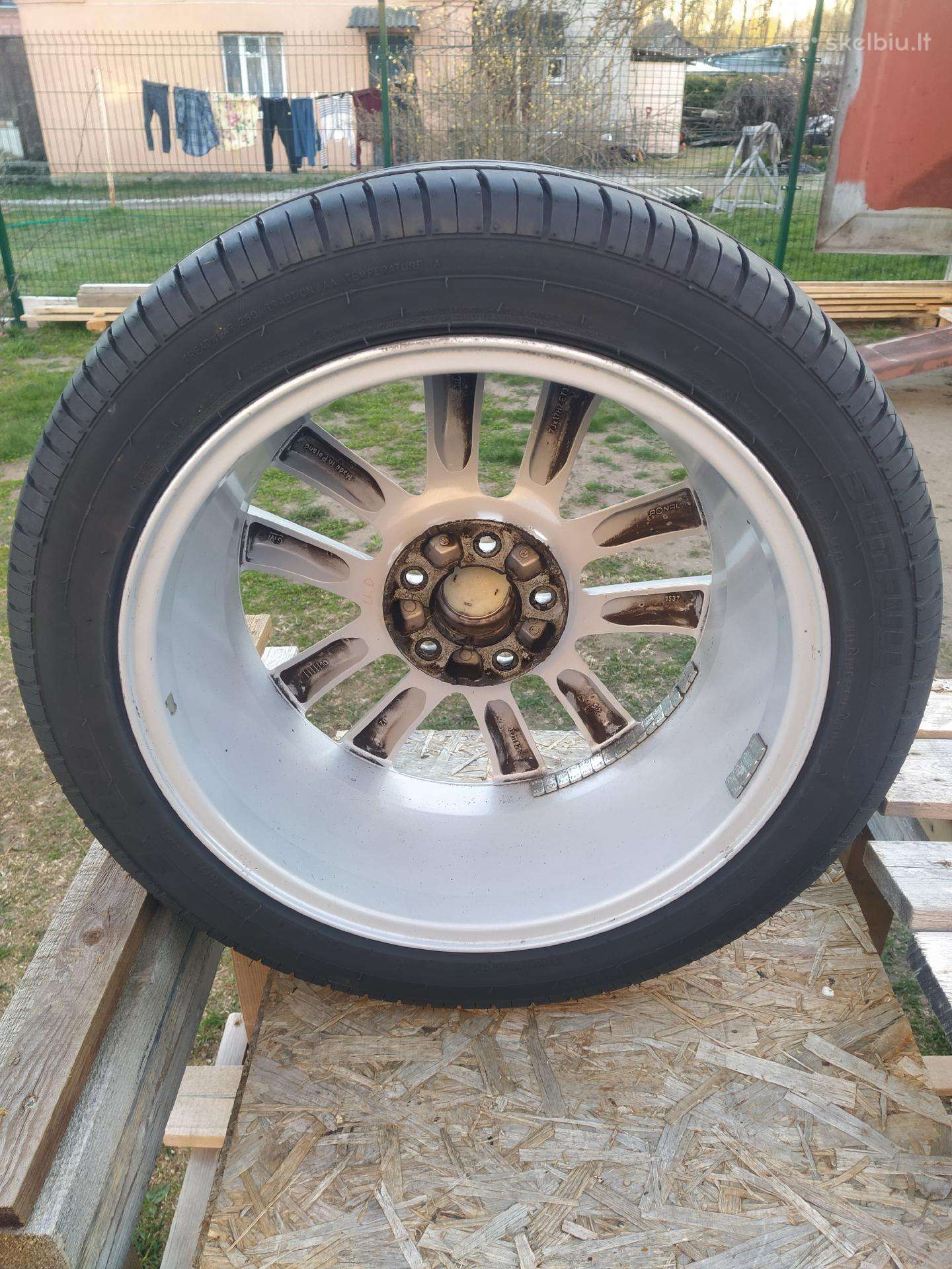 Opel, light alloy, R17