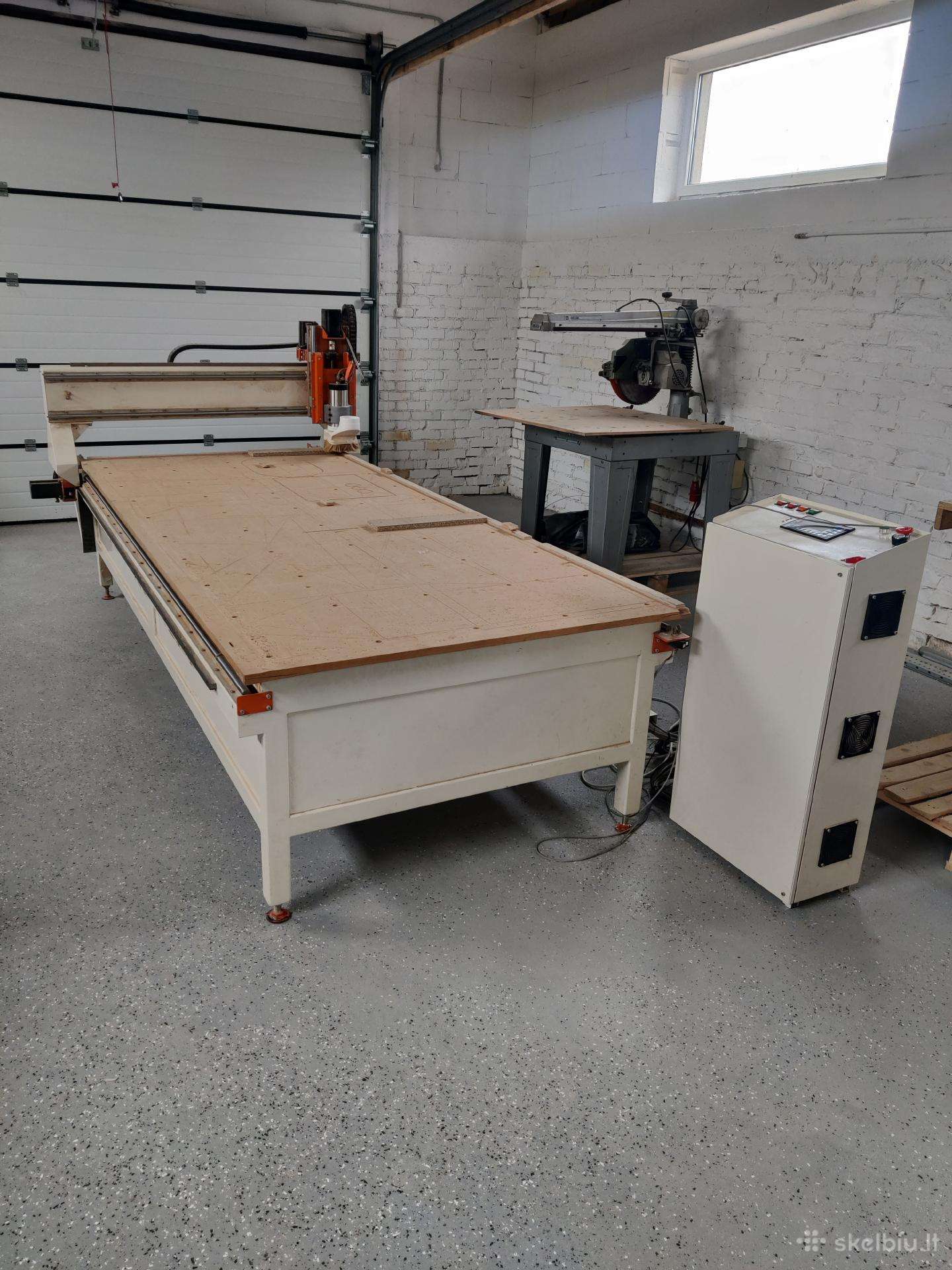 CNC staklės 2850x1250mm