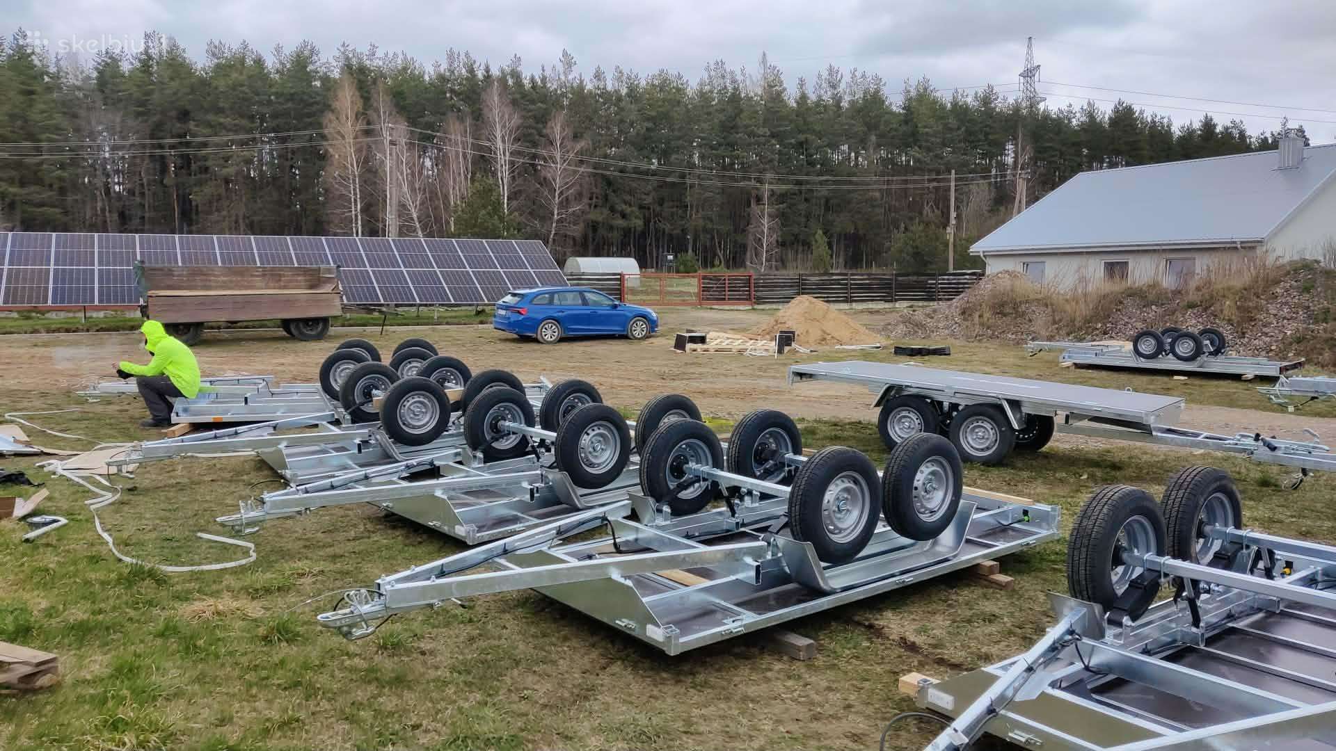 Rydwan, passenger car trailers