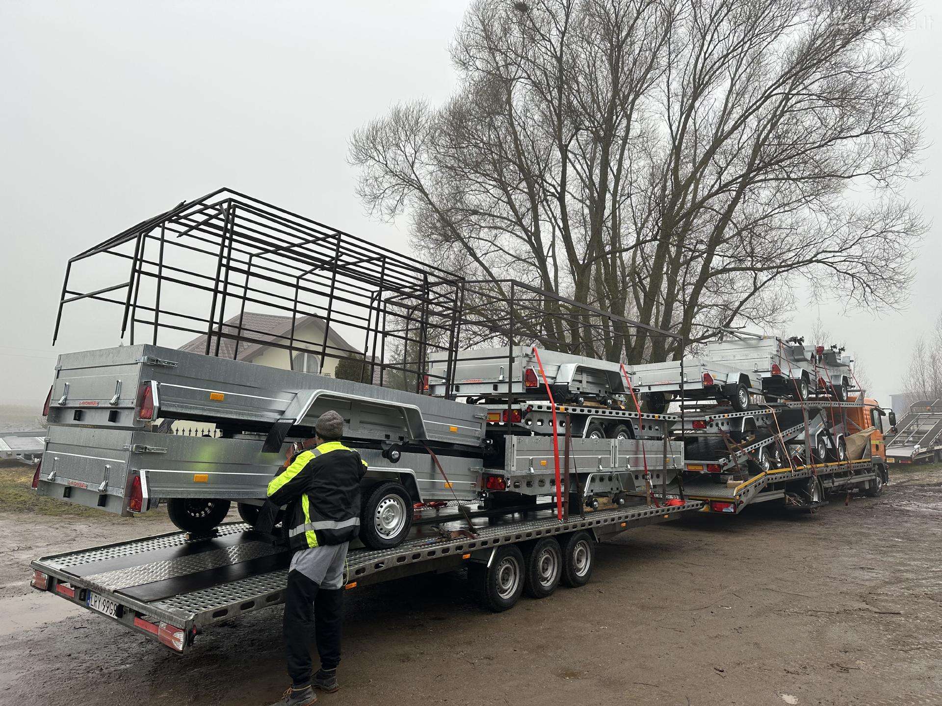 Rydwan, passenger car trailers