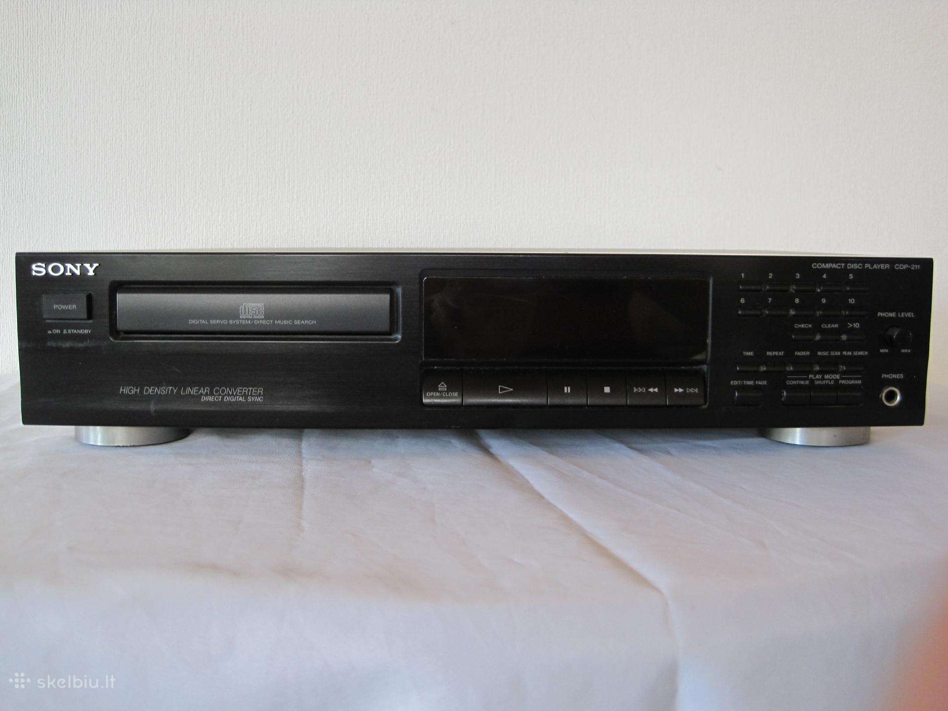 CD grotuvai Sony Yamaha Sanyo Onkyo