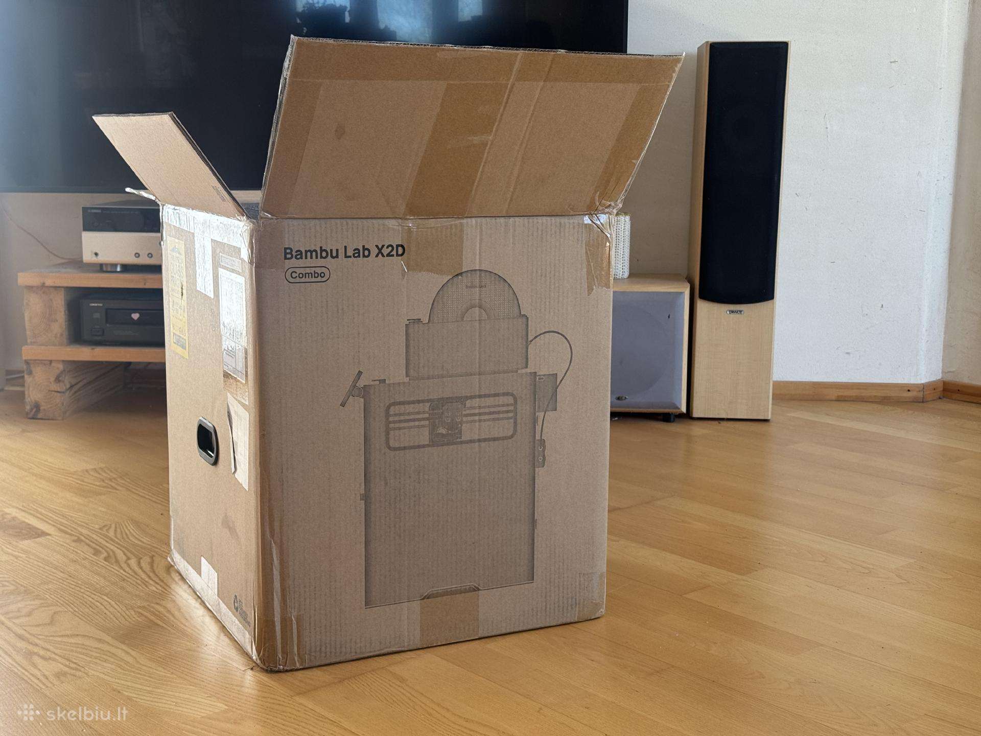 Bambu Lab X2d Combo 3D spausdintuvas (Naujas)
