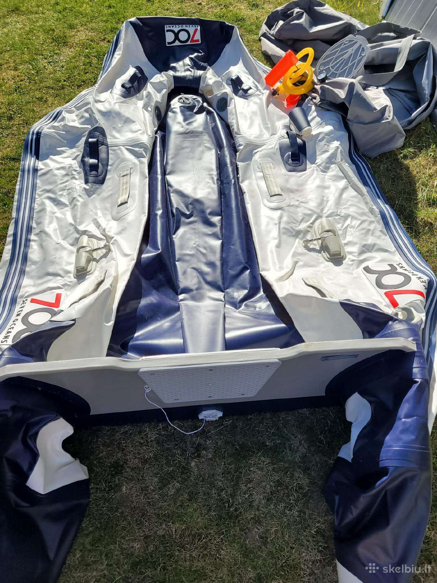 Švedų, inflatable boats
