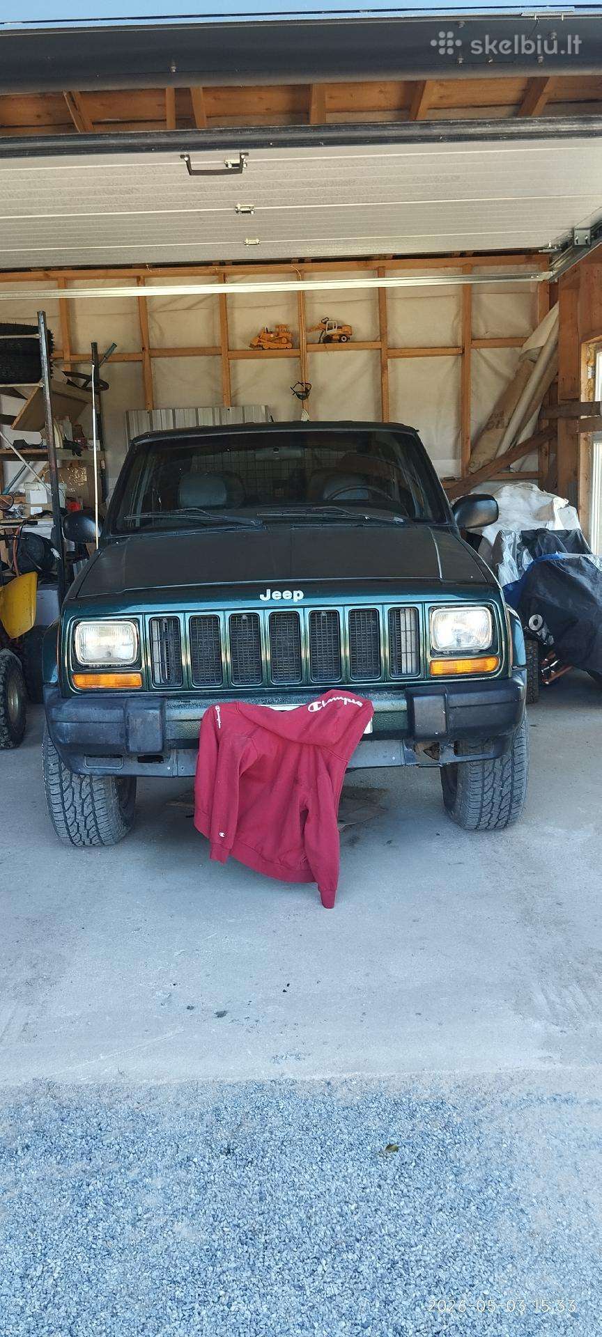 Parduodamas legendinis – Jeep Cherokee