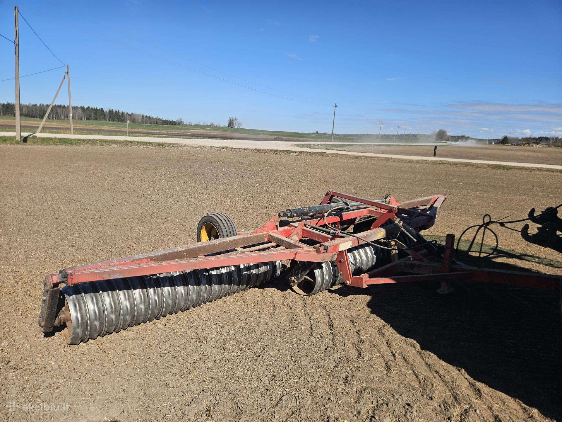 Vaderstad, dirvos tankinimo, lyginimo volai