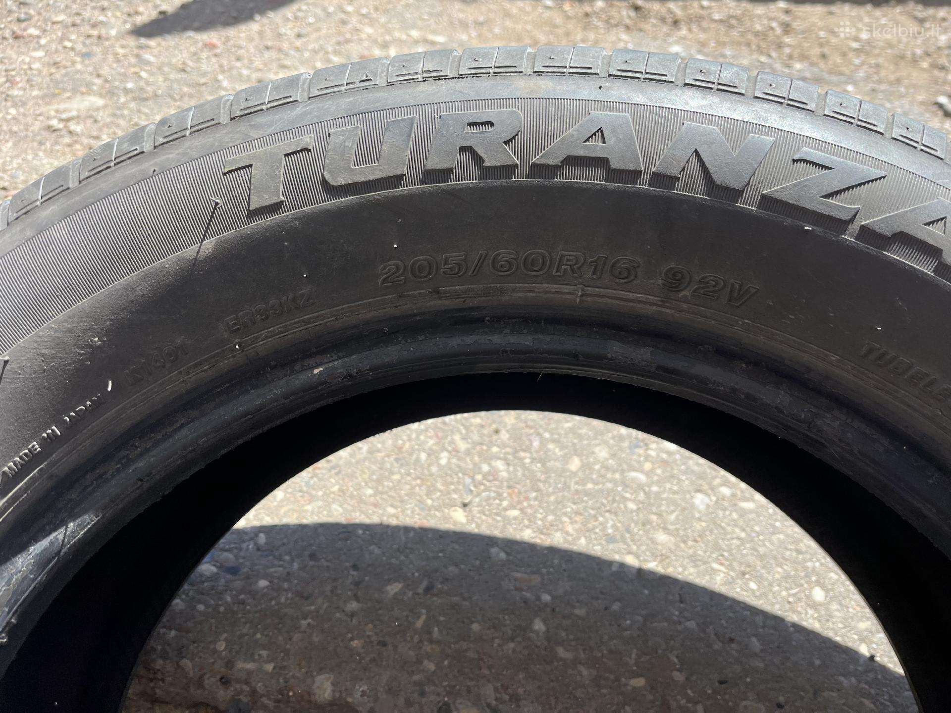 Bridgestone, летние 215/60 R16