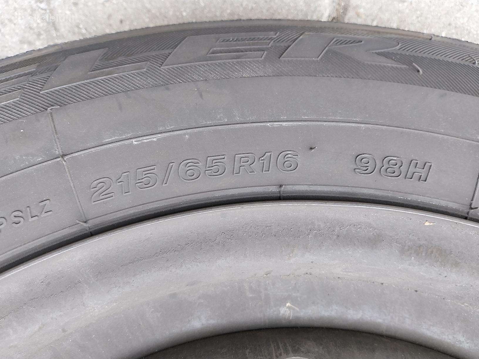 Bridgestone, summer 215/65 R16