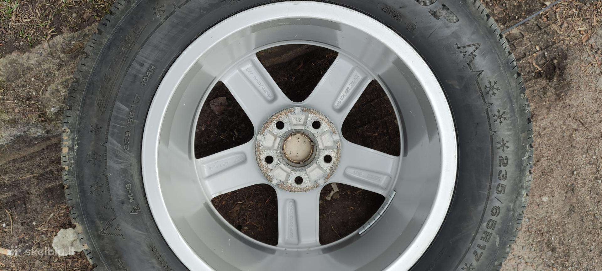 Audi, light alloy, R17