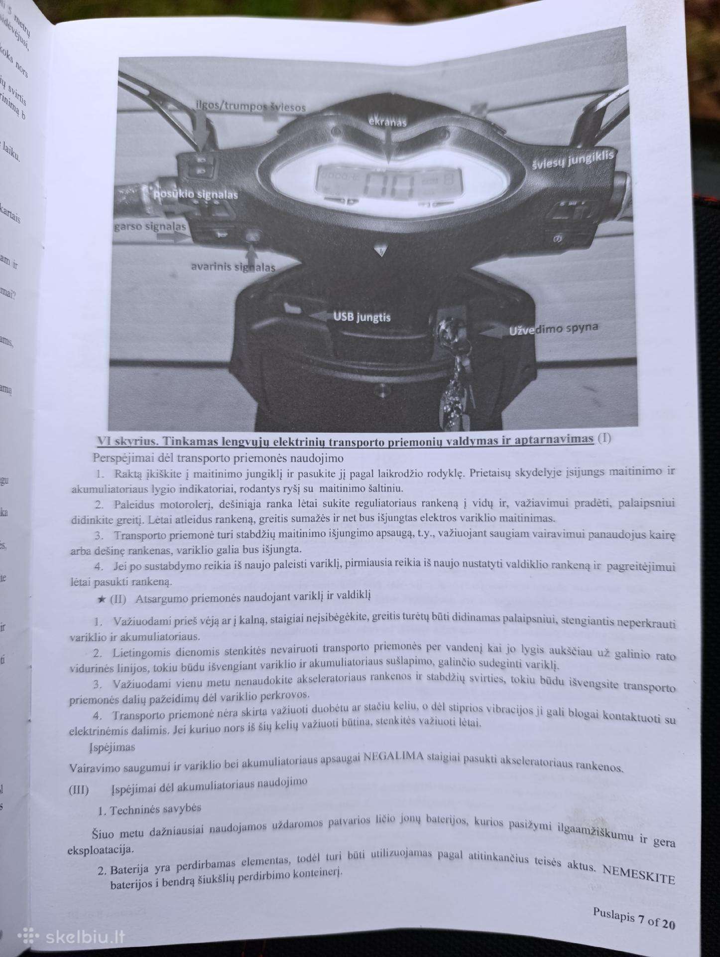 Ekomoto M5, scooters / mopeds