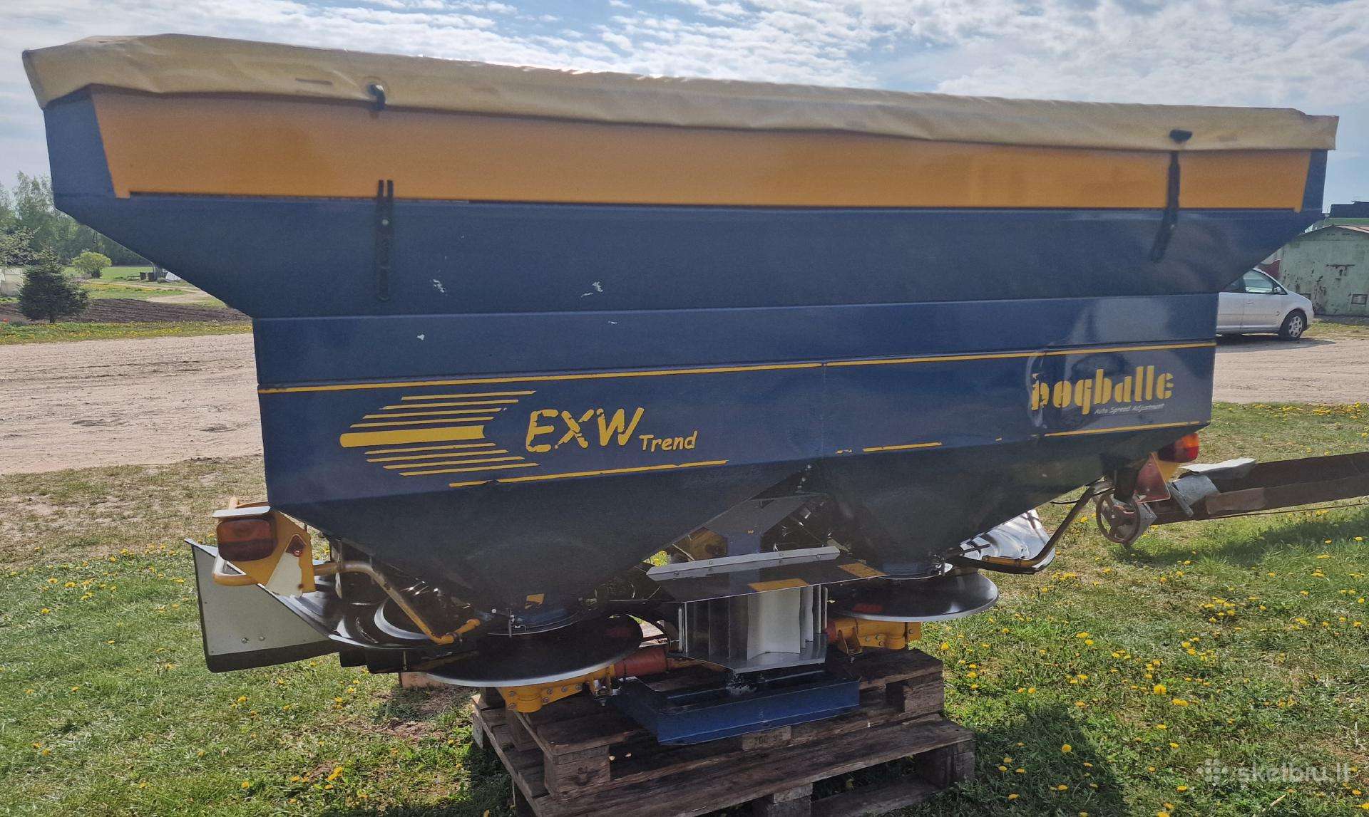 Bogballe 24, spreaders