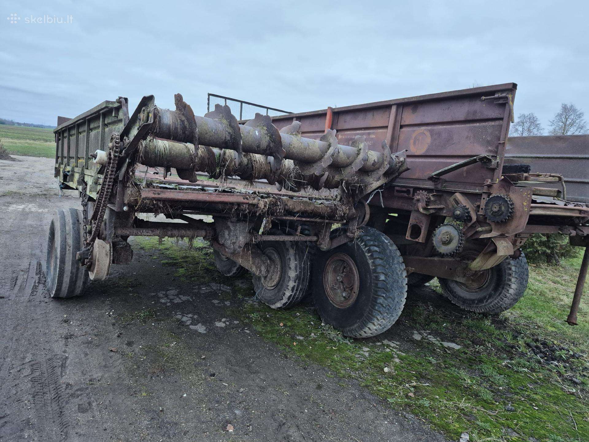 Adraf, manure shakers, compost shredders