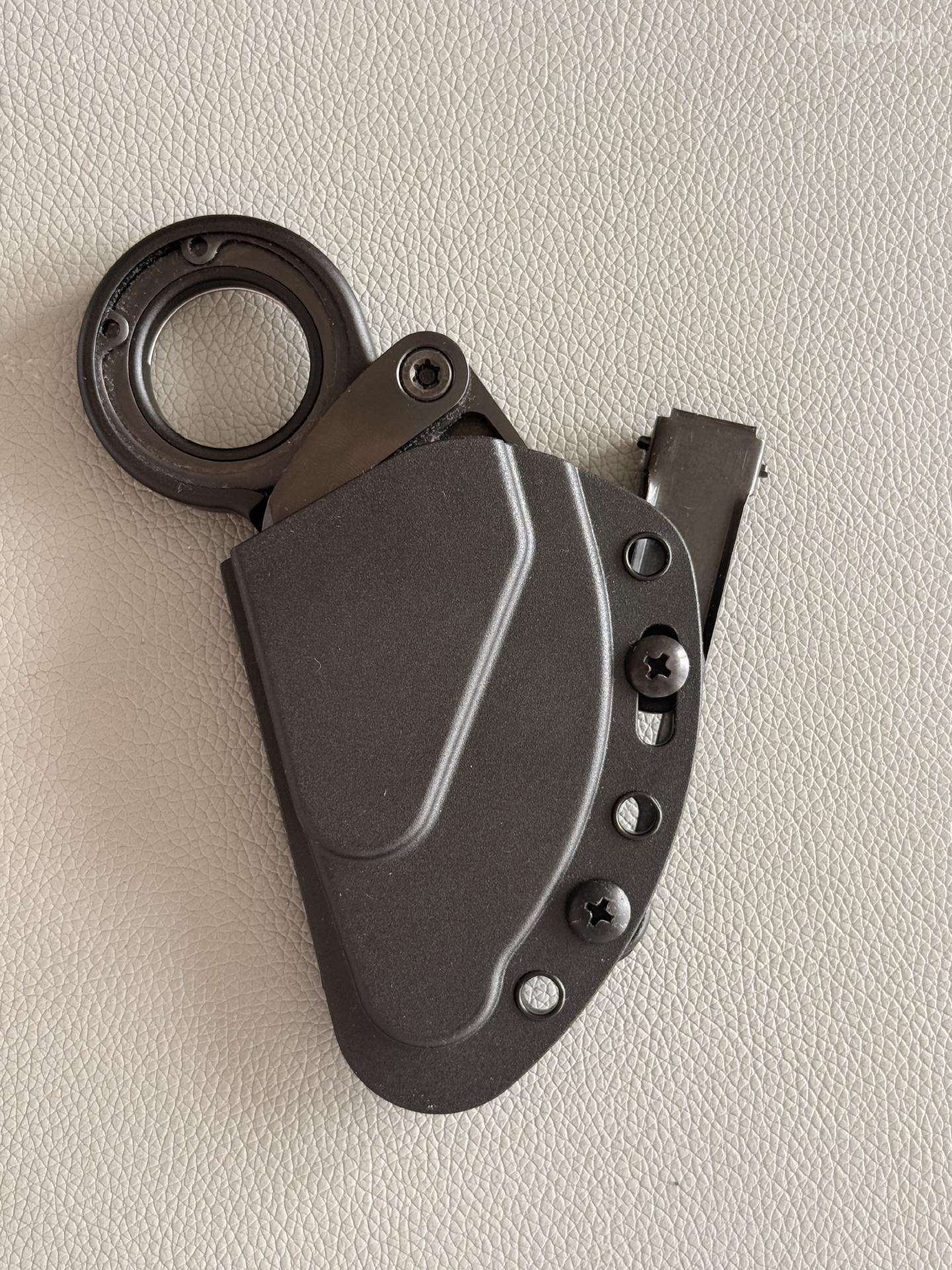 Crkt 4042 Provoke Karambit Black + case