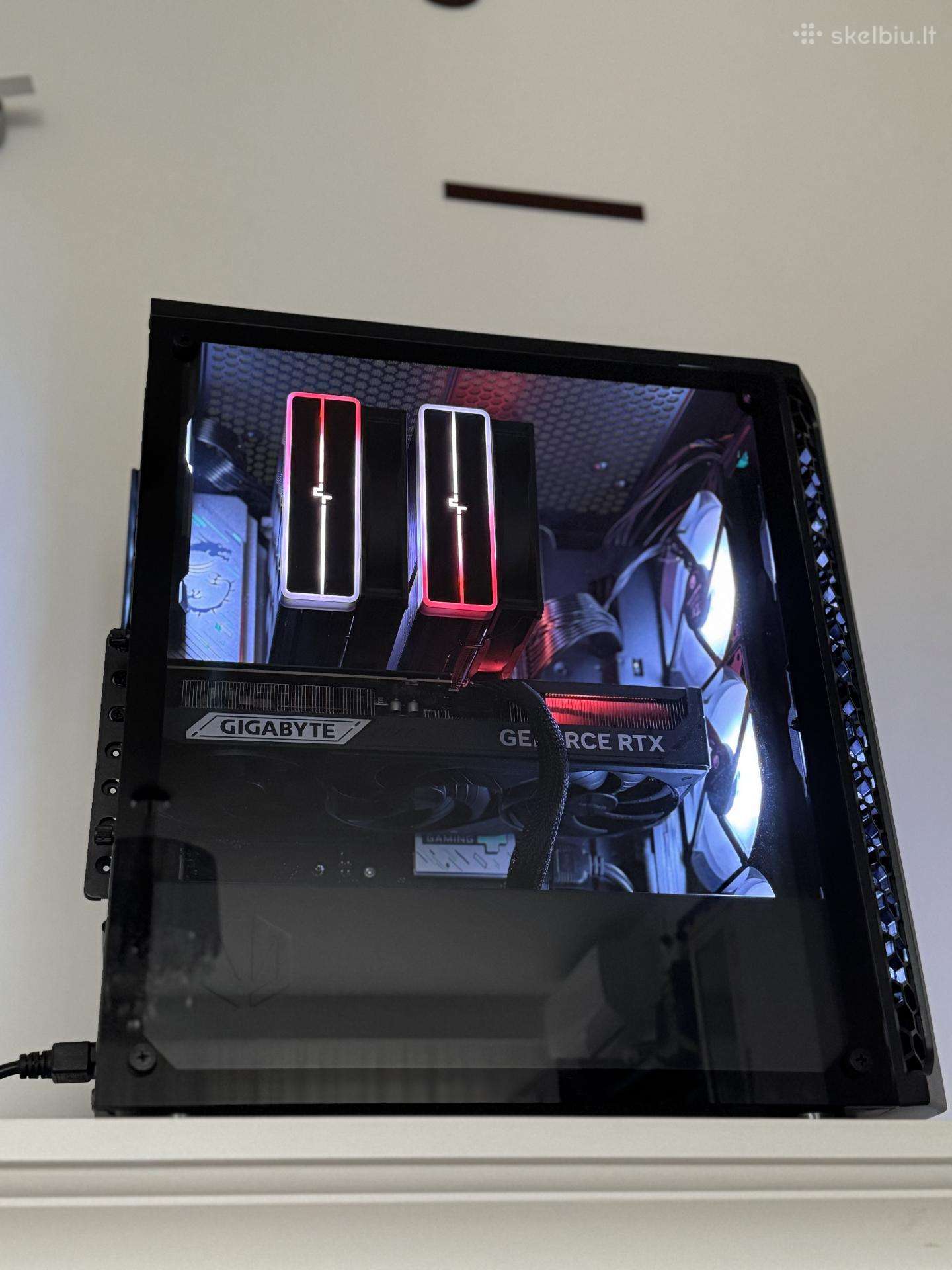 Žvėris žaidimams: Ryzen 7 7800x3d + Rtx 5070 Ti