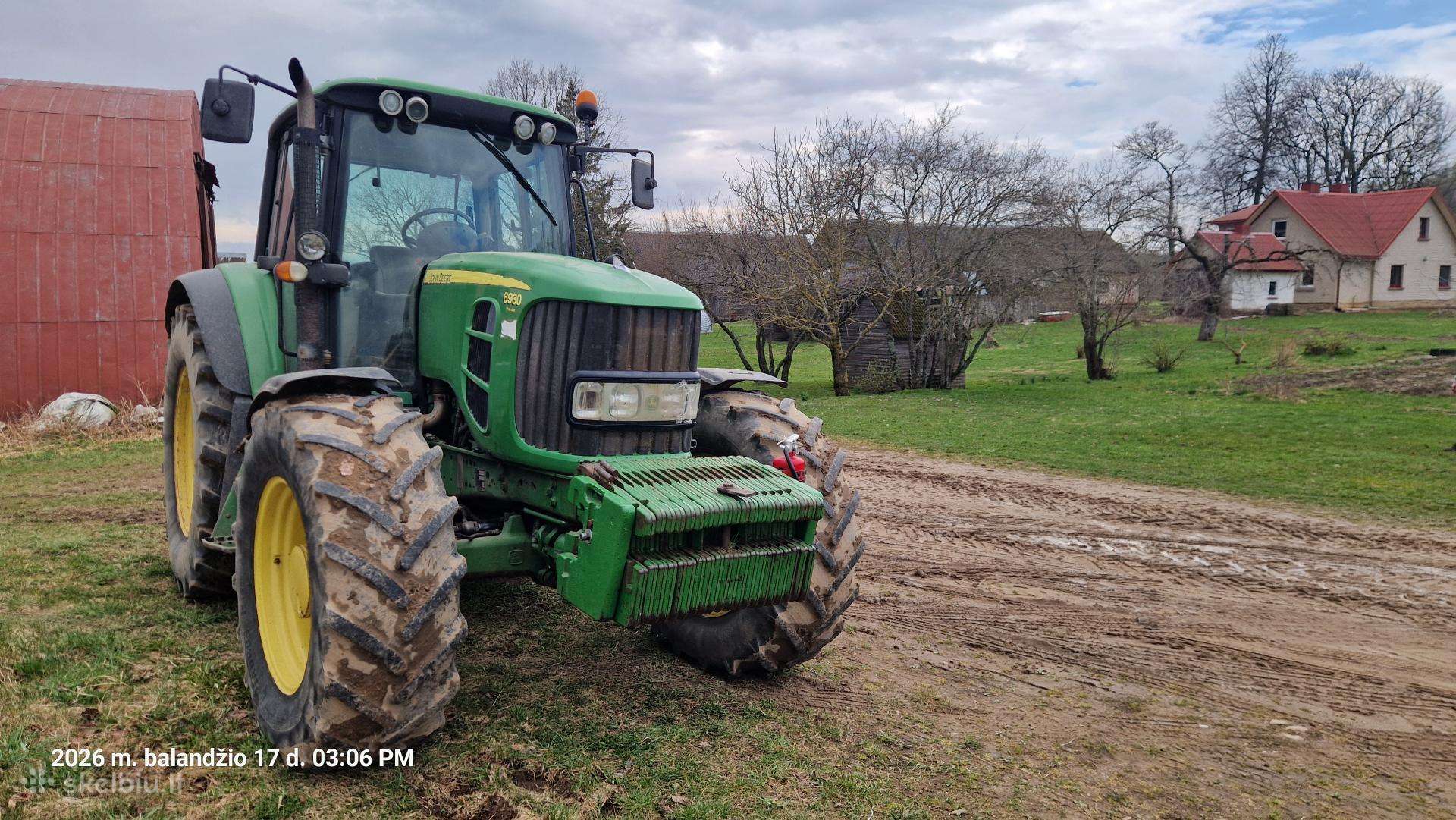 John Deere 6930, traktoriai