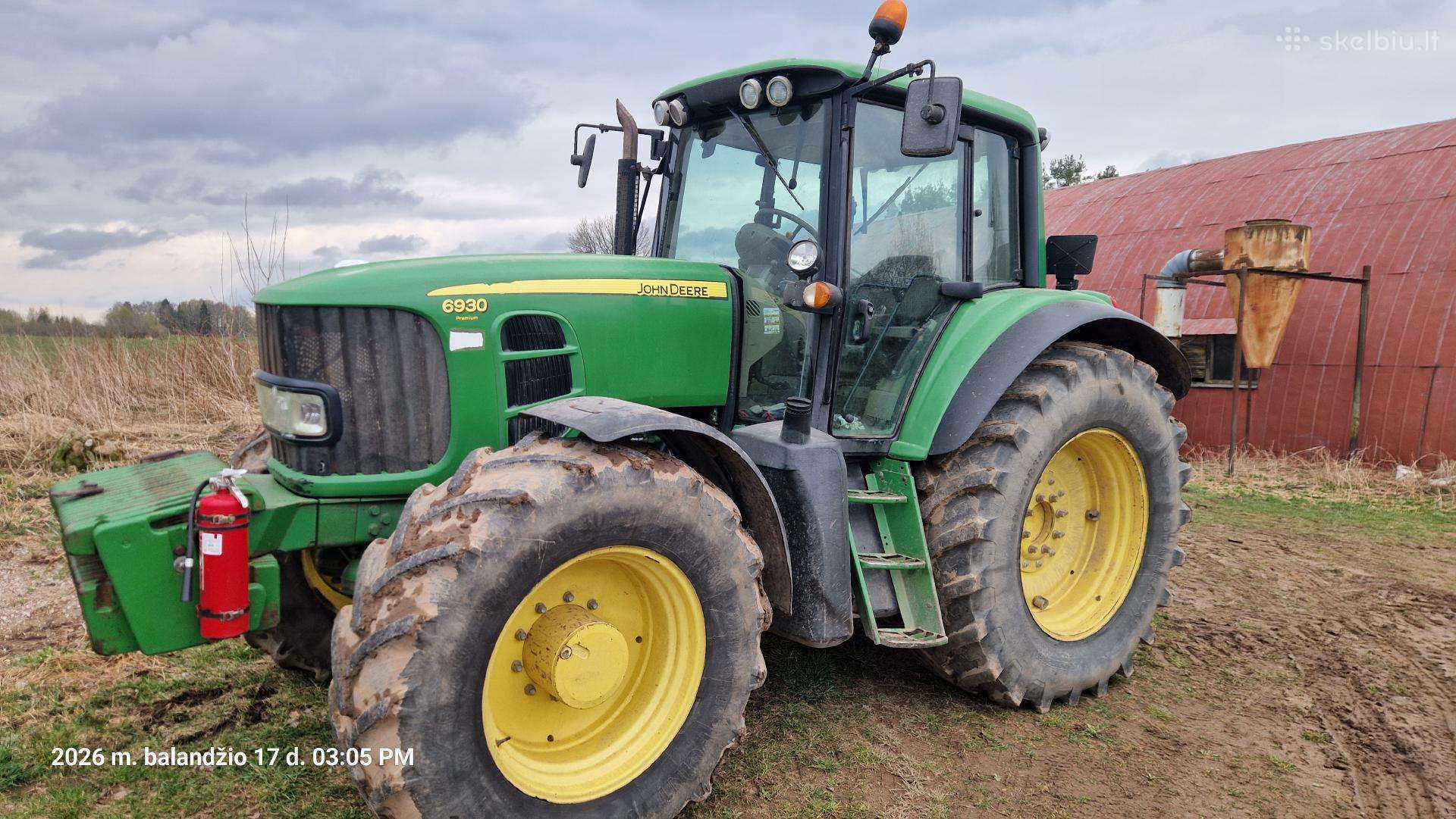 John Deere 6930, traktoriai