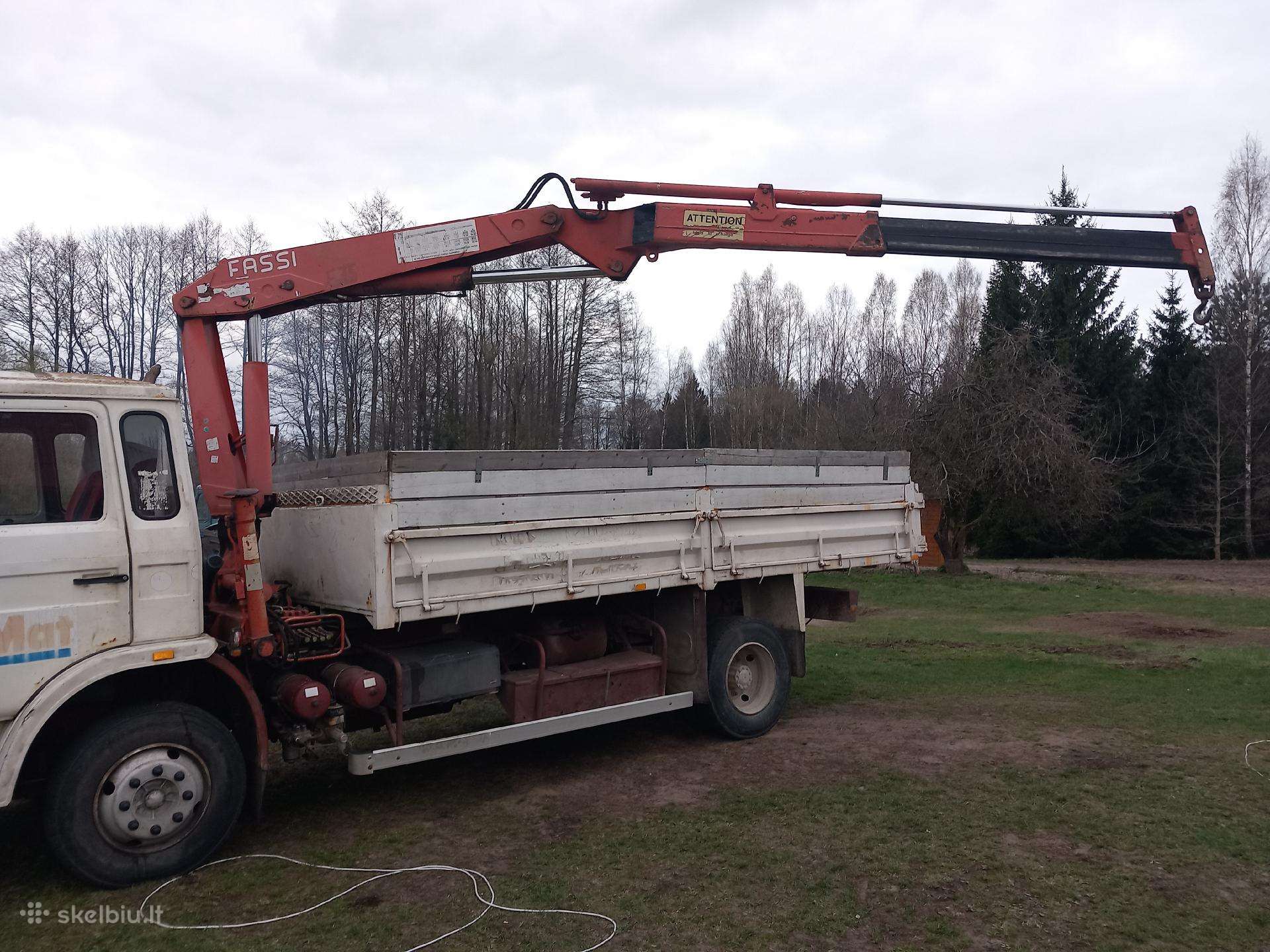 Renault Renault, dumpers with crane