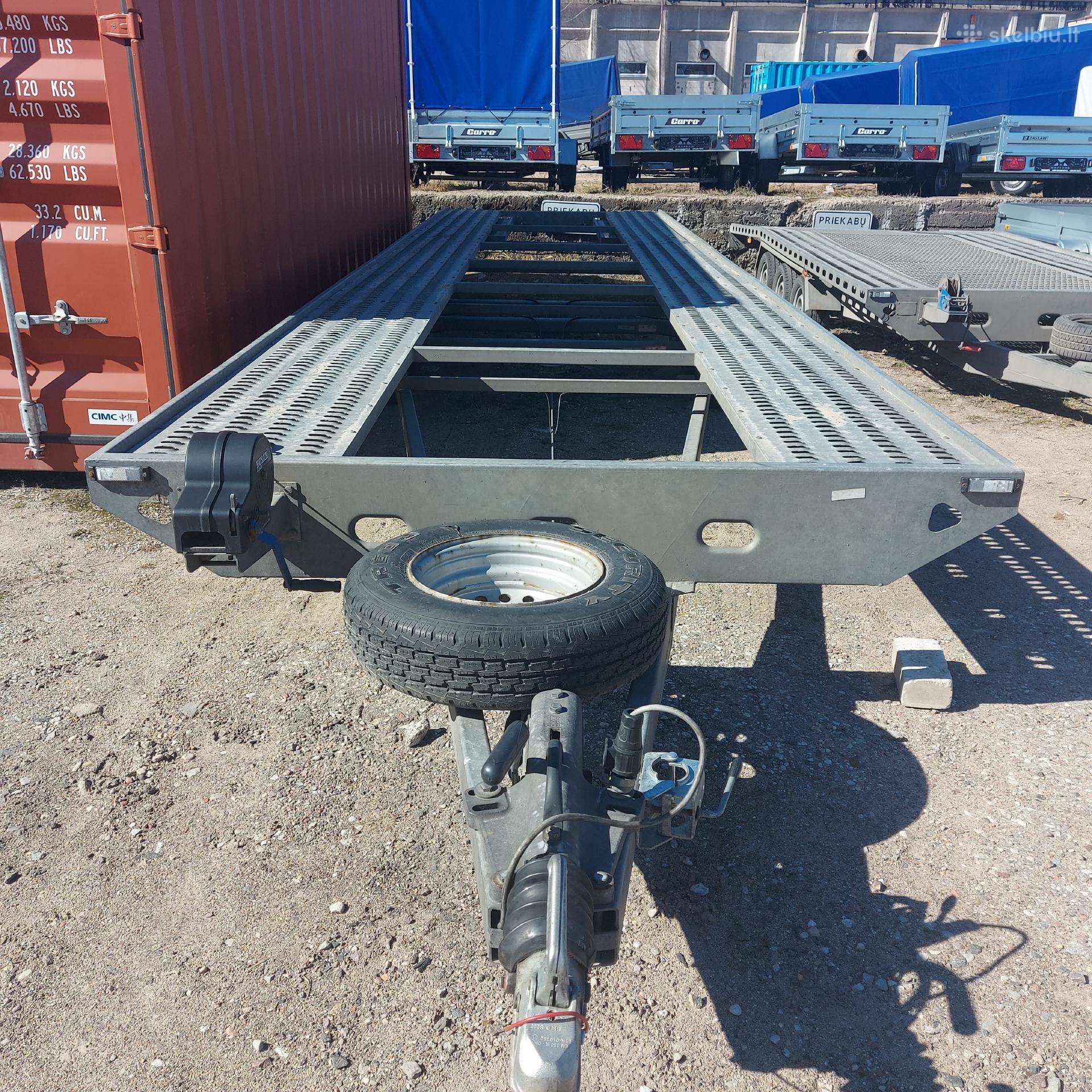 Rydwan, passenger car trailers
