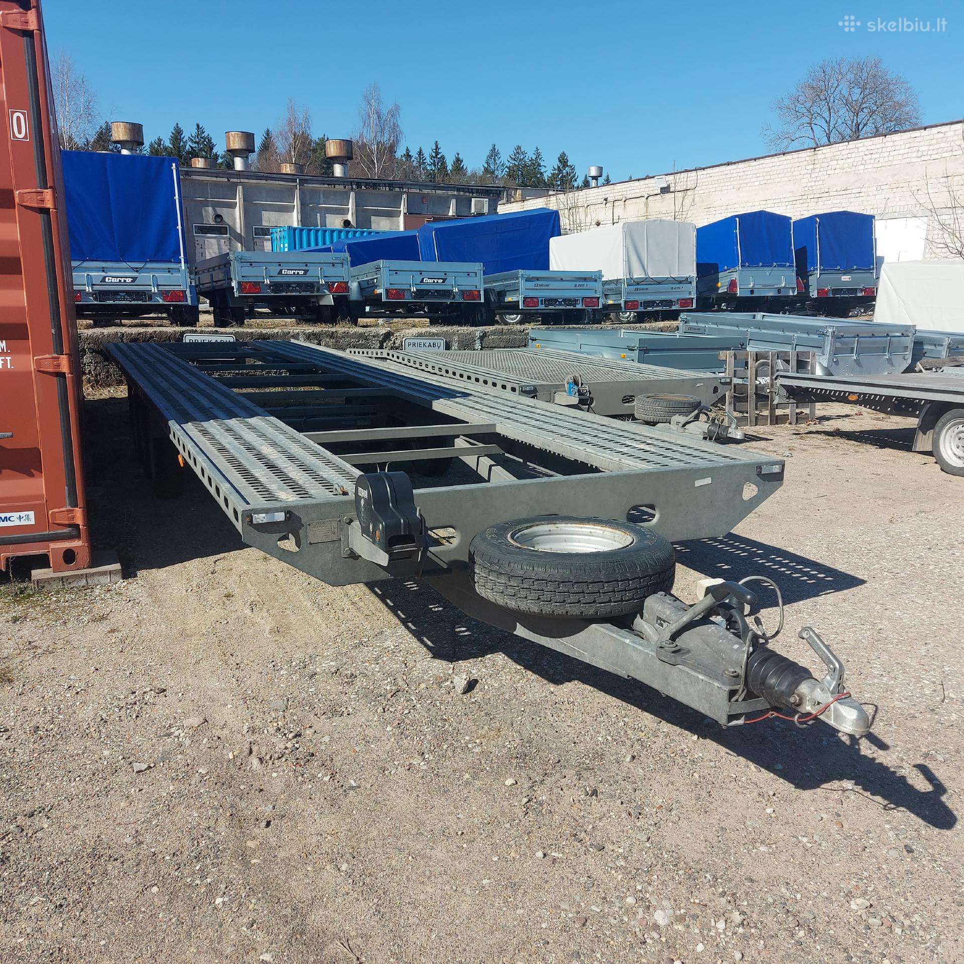 Rydwan, passenger car trailers