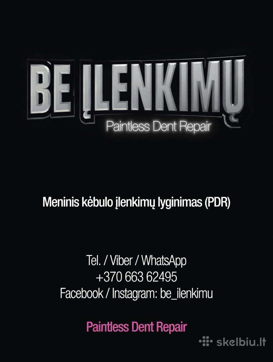 Meninis Lyginimas Paintles Dent Repair