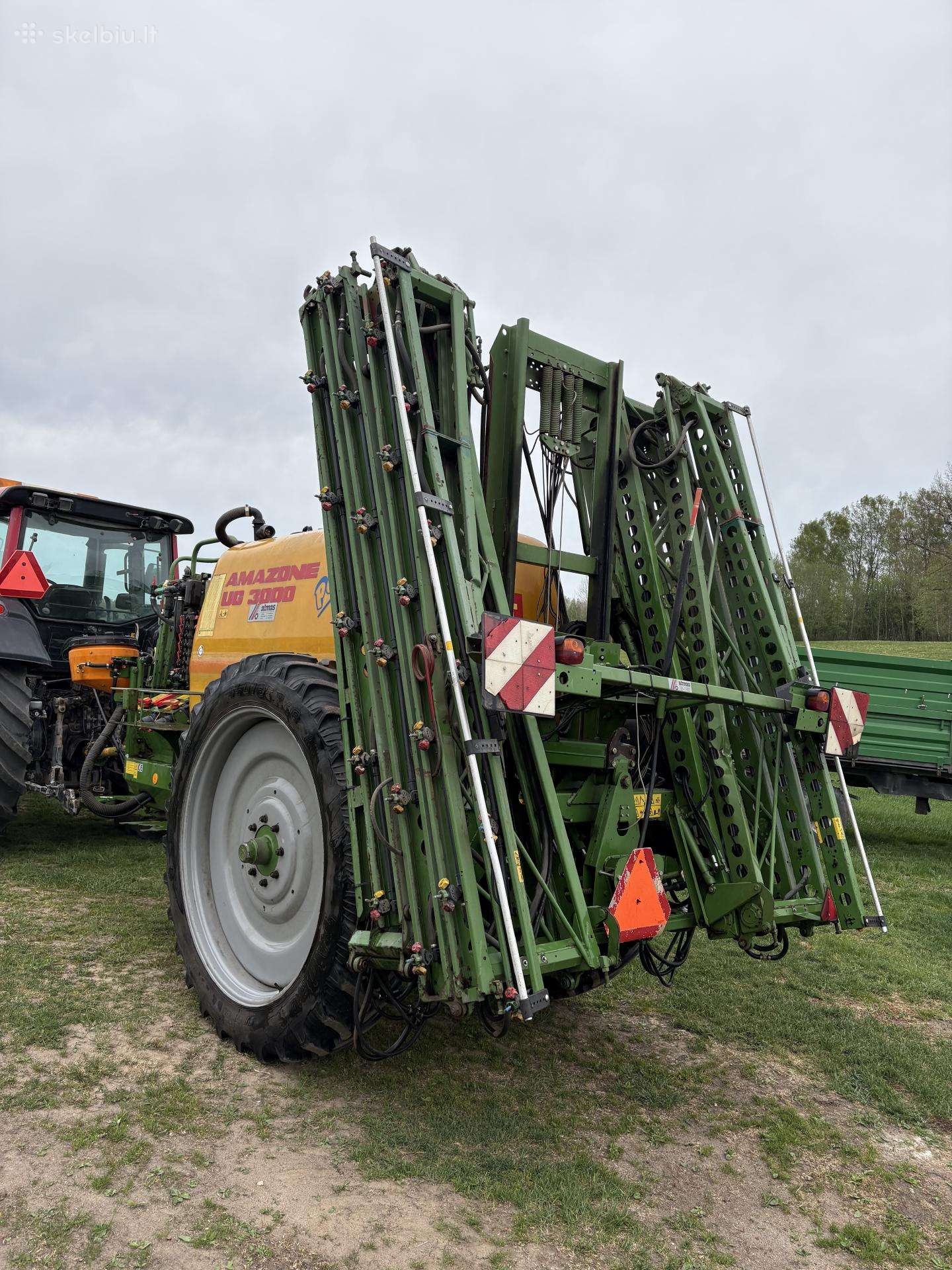 Amazone 3000, purkštuvai