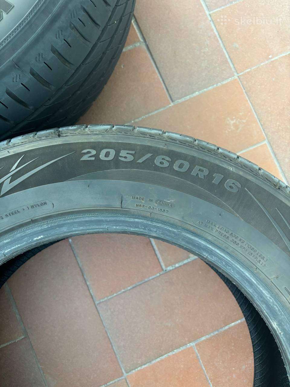 Tracmax, vasarinės 205/60 R16