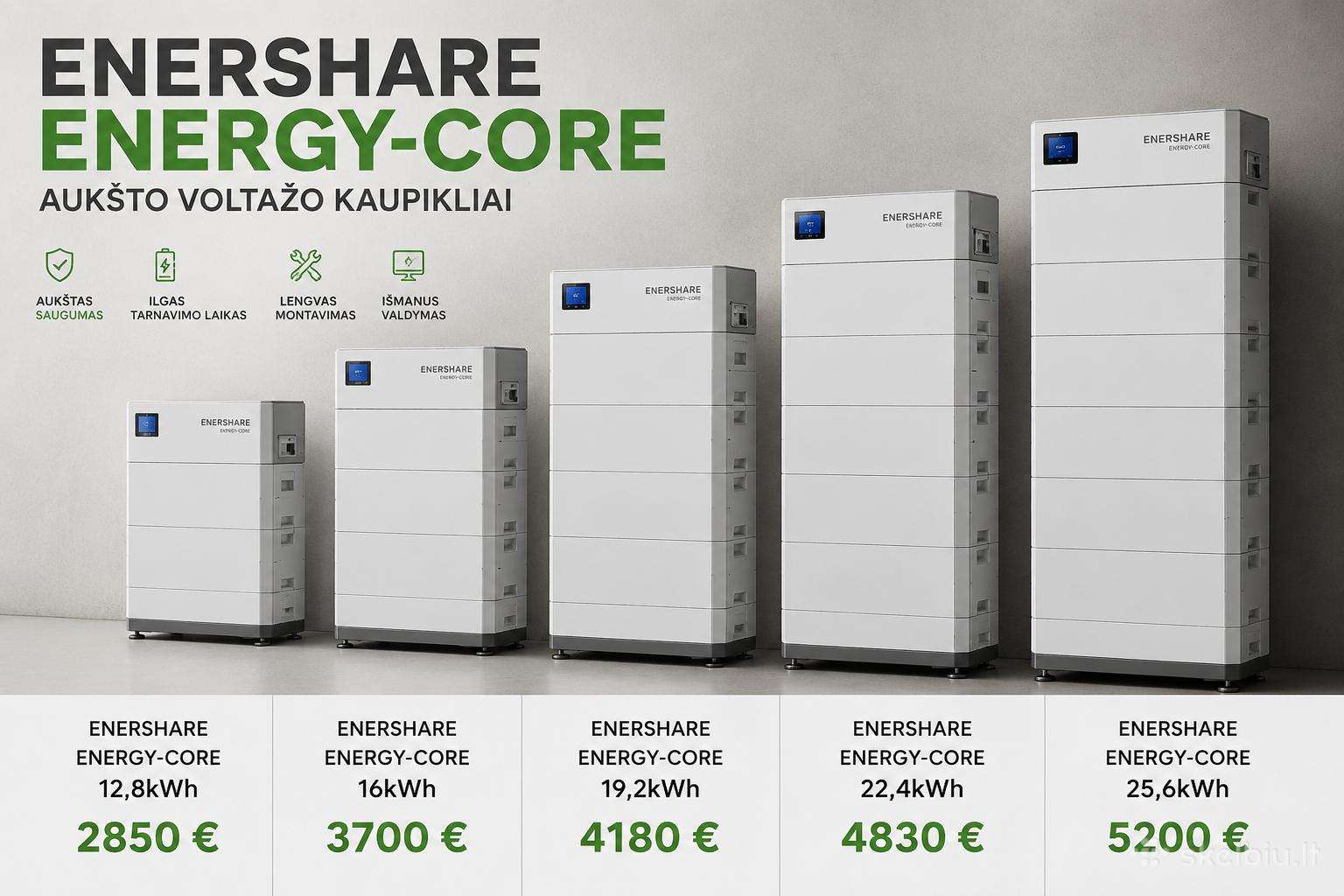 Kaupikliai Enershare energy-core