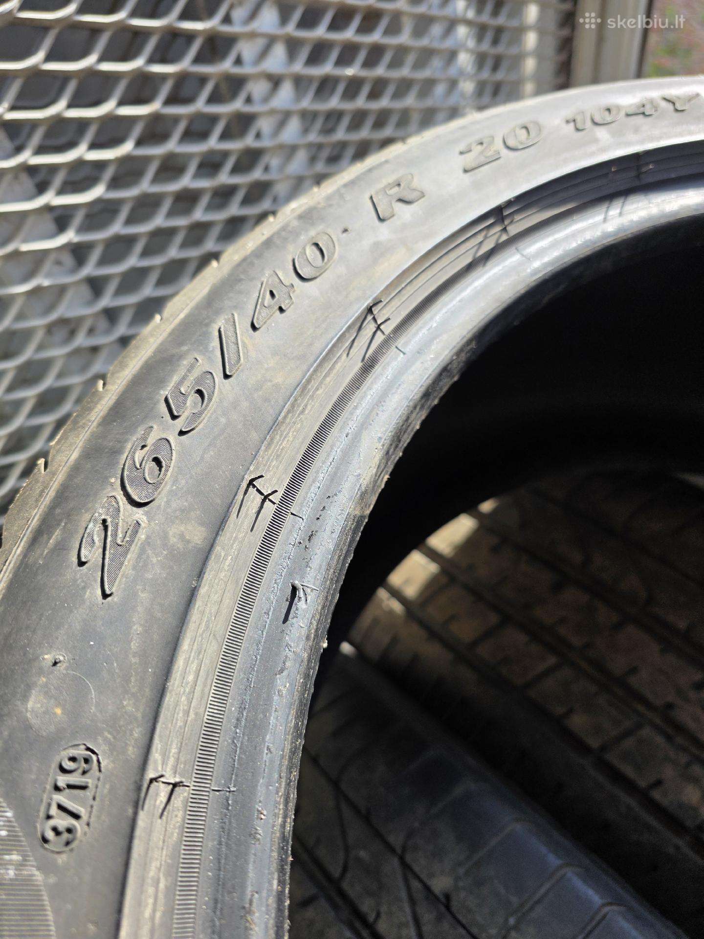 Pirelli, summer 265/40 R20
