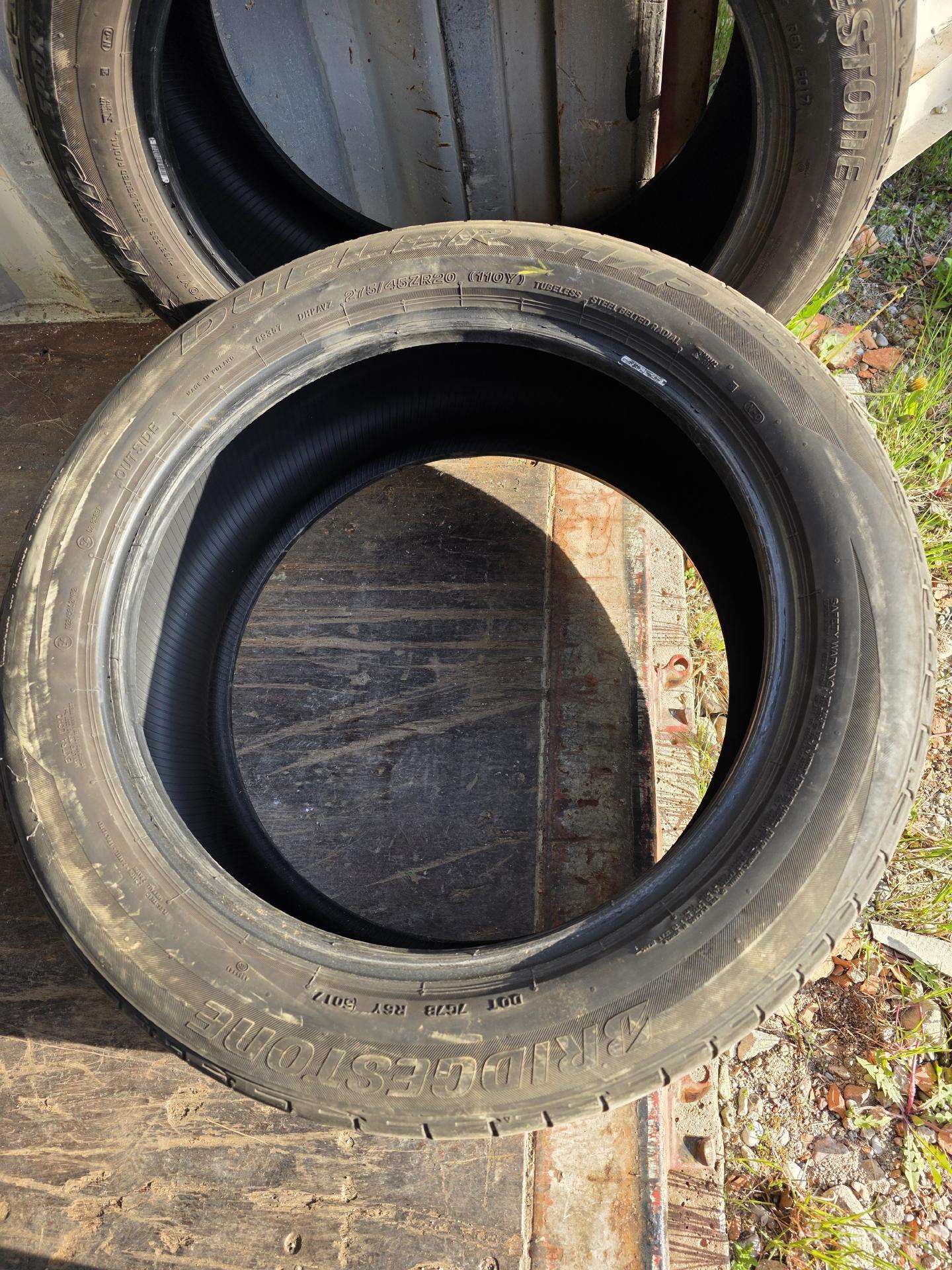 Bridgestone, летние 275/45 R20