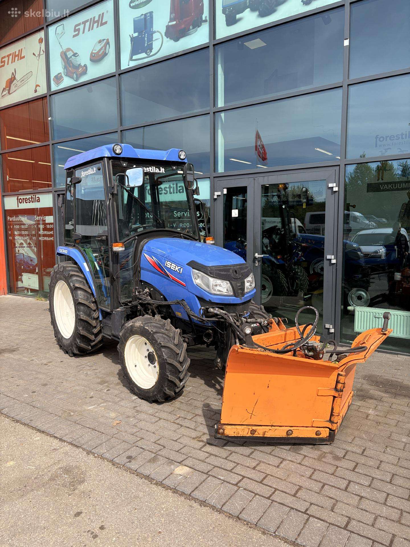 Iseki TLE 3410 ALK / AHLK, тракторы