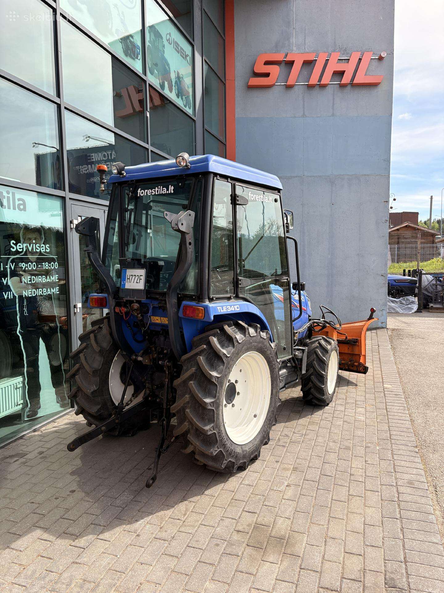 Iseki TLE 3410 ALK / AHLK, тракторы