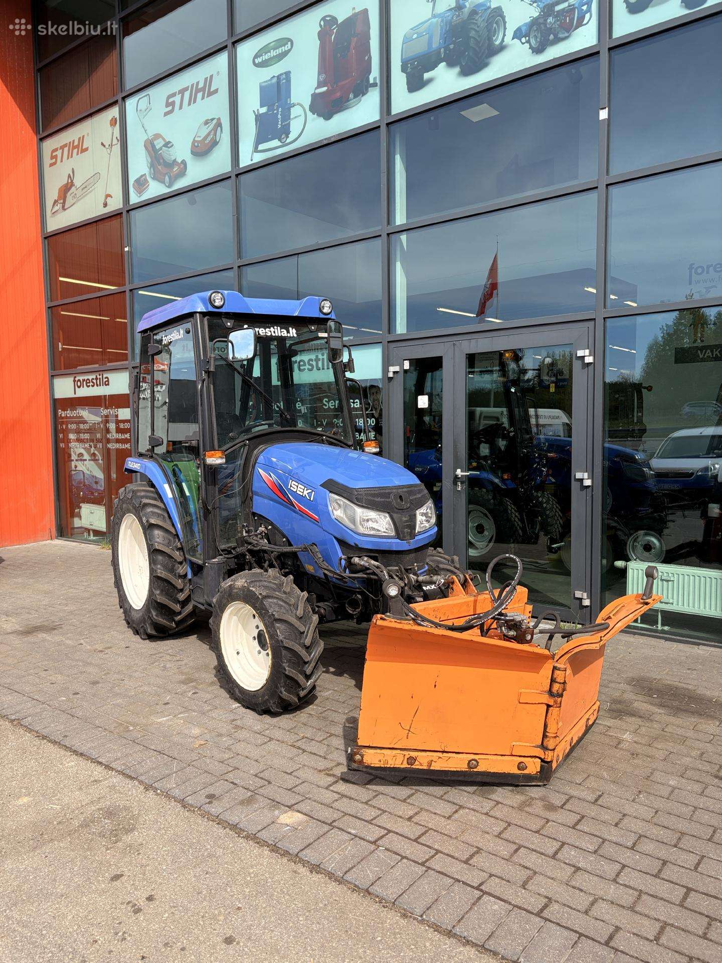 Iseki TLE 3410 ALK / AHLK, тракторы
