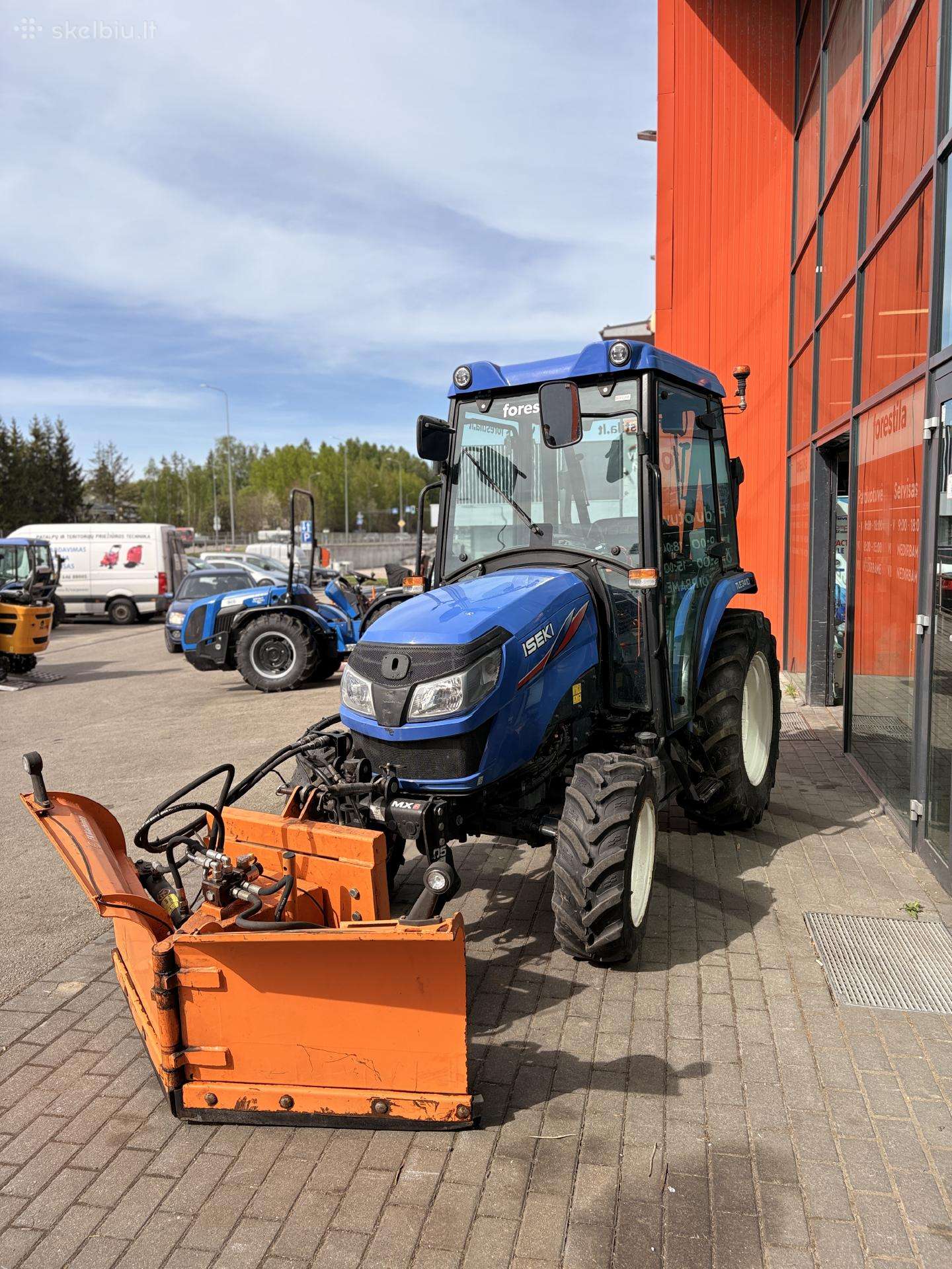 Iseki TLE 3410 ALK / AHLK, тракторы