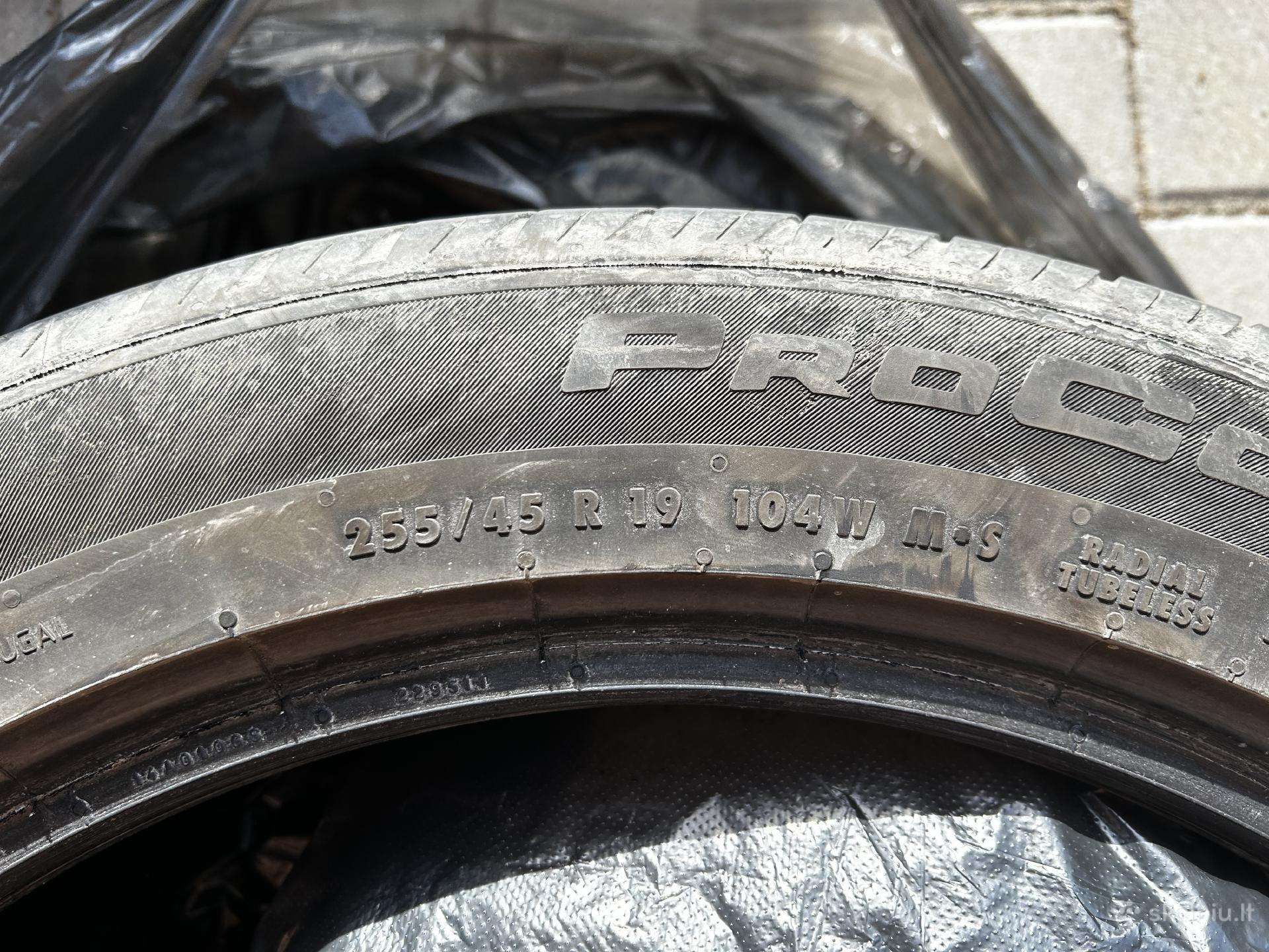 Continental, summer 255/55 R19