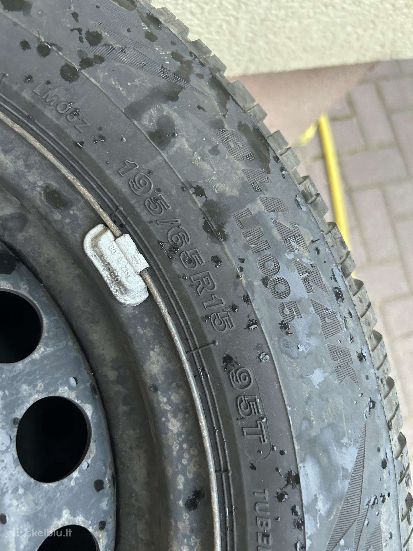 Bridgestone, žieminės 195/65 R15