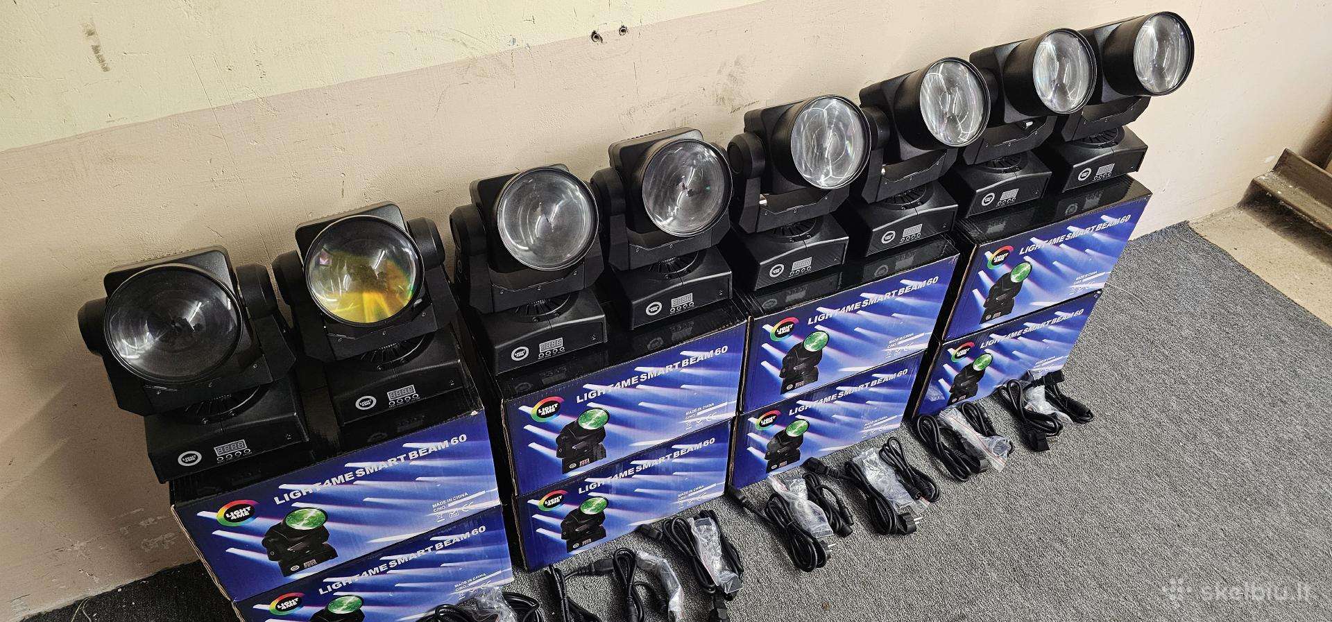 Light4me Smart Beam LED 60w judančios galvos