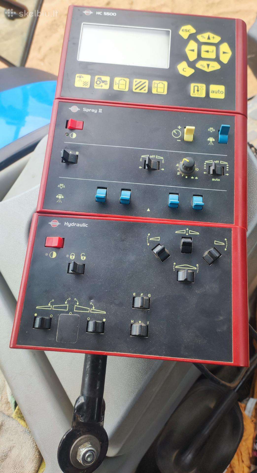 Hardi RANGER 2500, purkštuvai