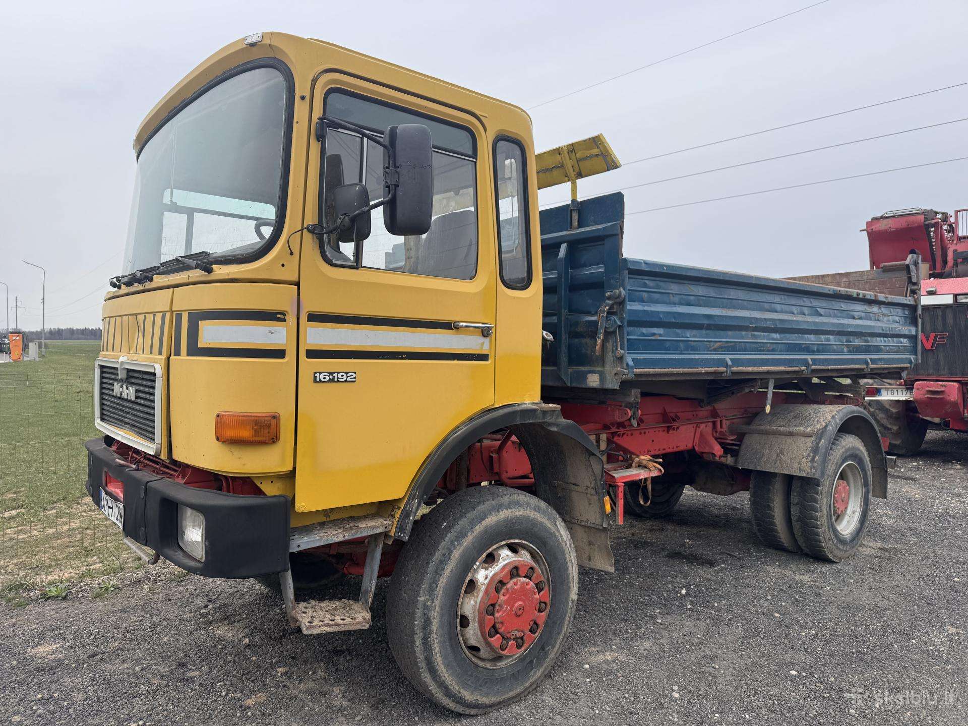 MAN 16.192, самосвалы
