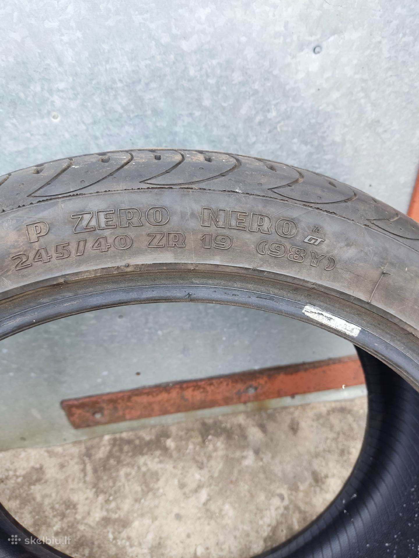 Pirelli, summer 245/40 R19