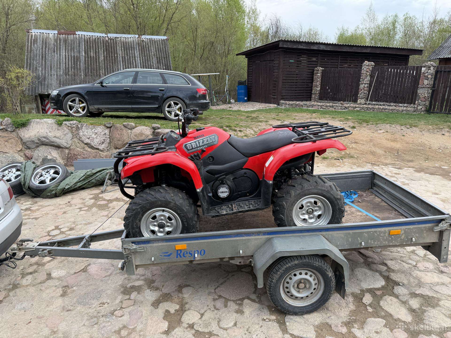 Yamaha Grizzly, atv / quad