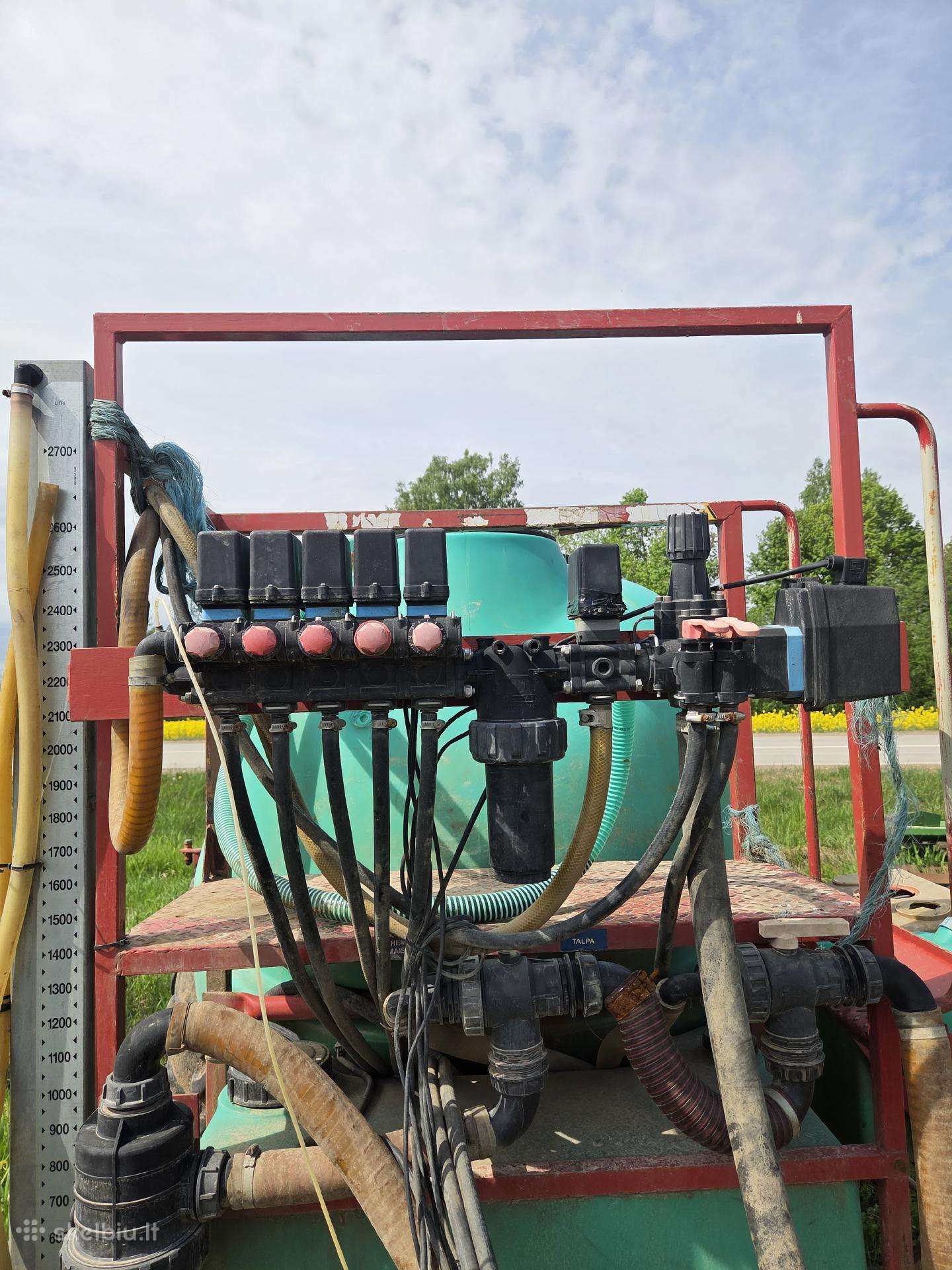 PASVALIO AGRODILERIS 2500, sprayers