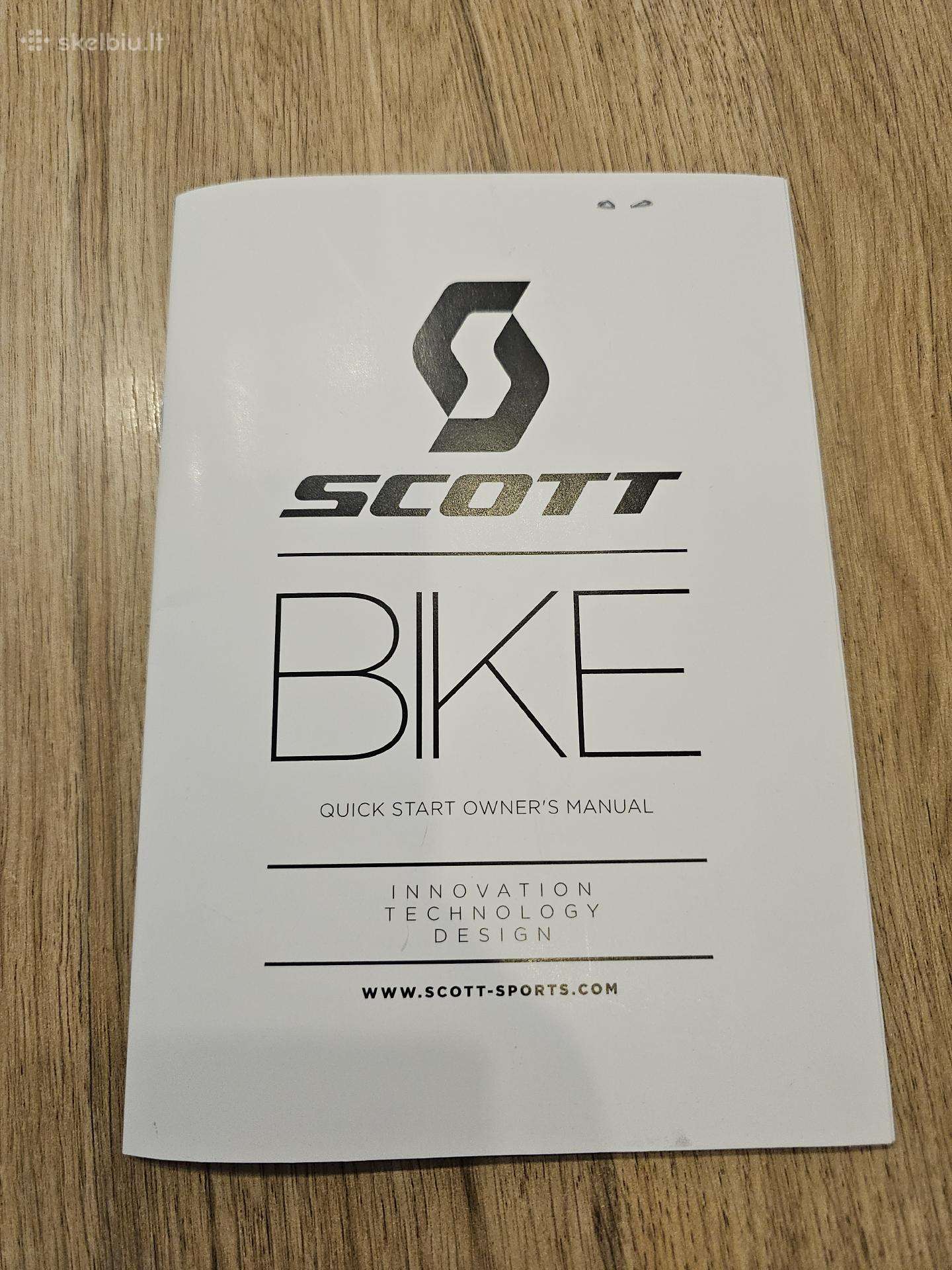 Plento, sportinis dviratis Scott