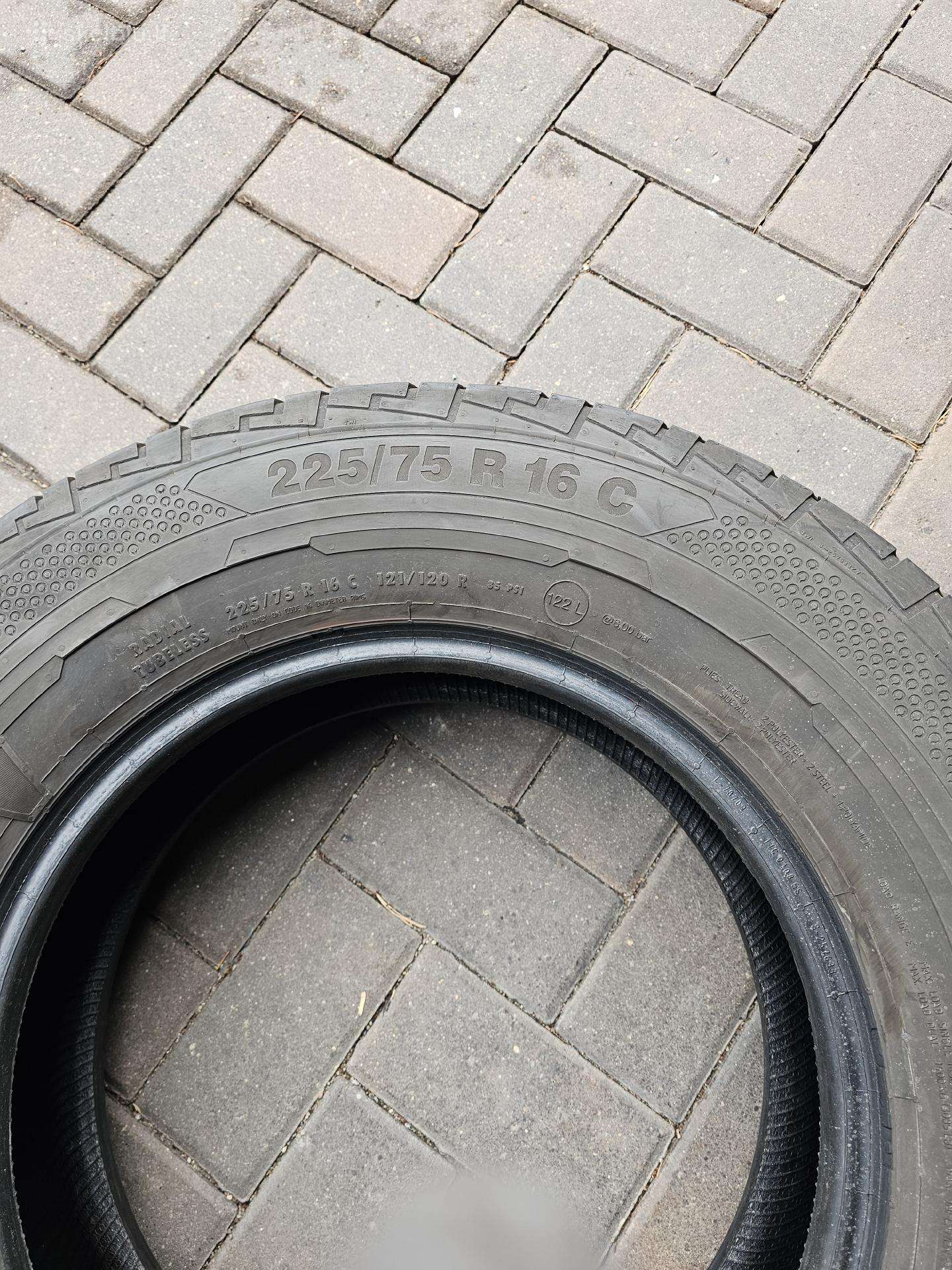 Continental, vasaras 225/75 R16