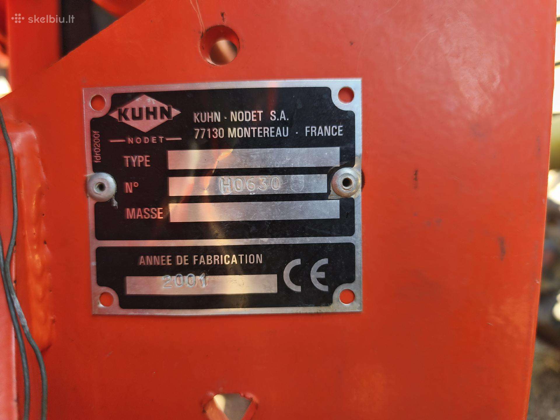Kuhn 2, сеялки, сажалки
