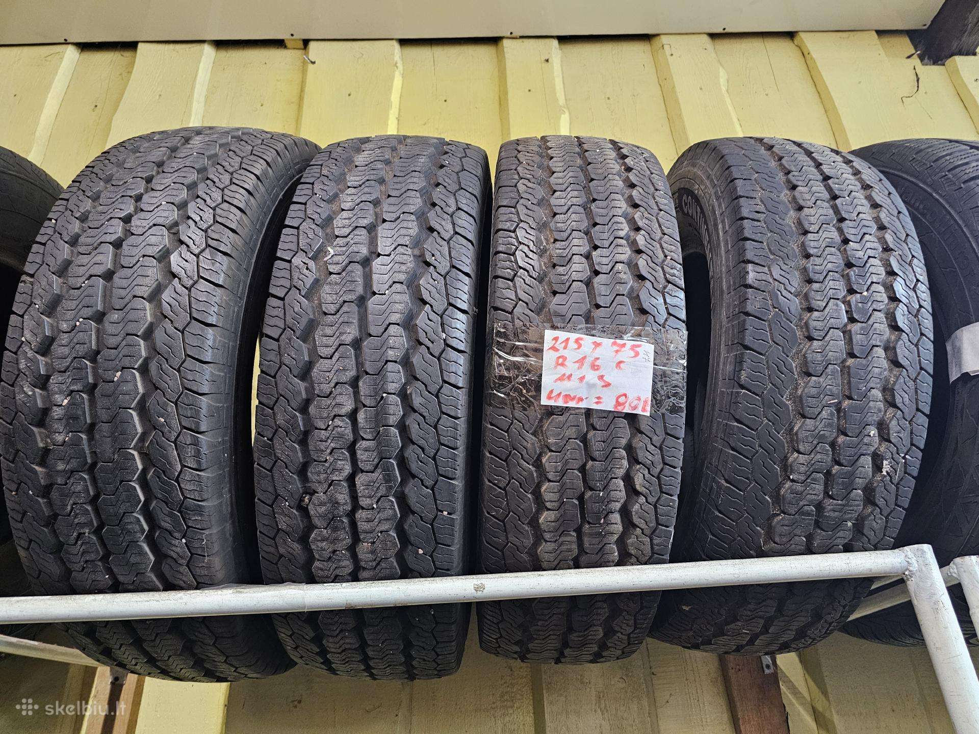 Continental, всесезонные 215/75 R16