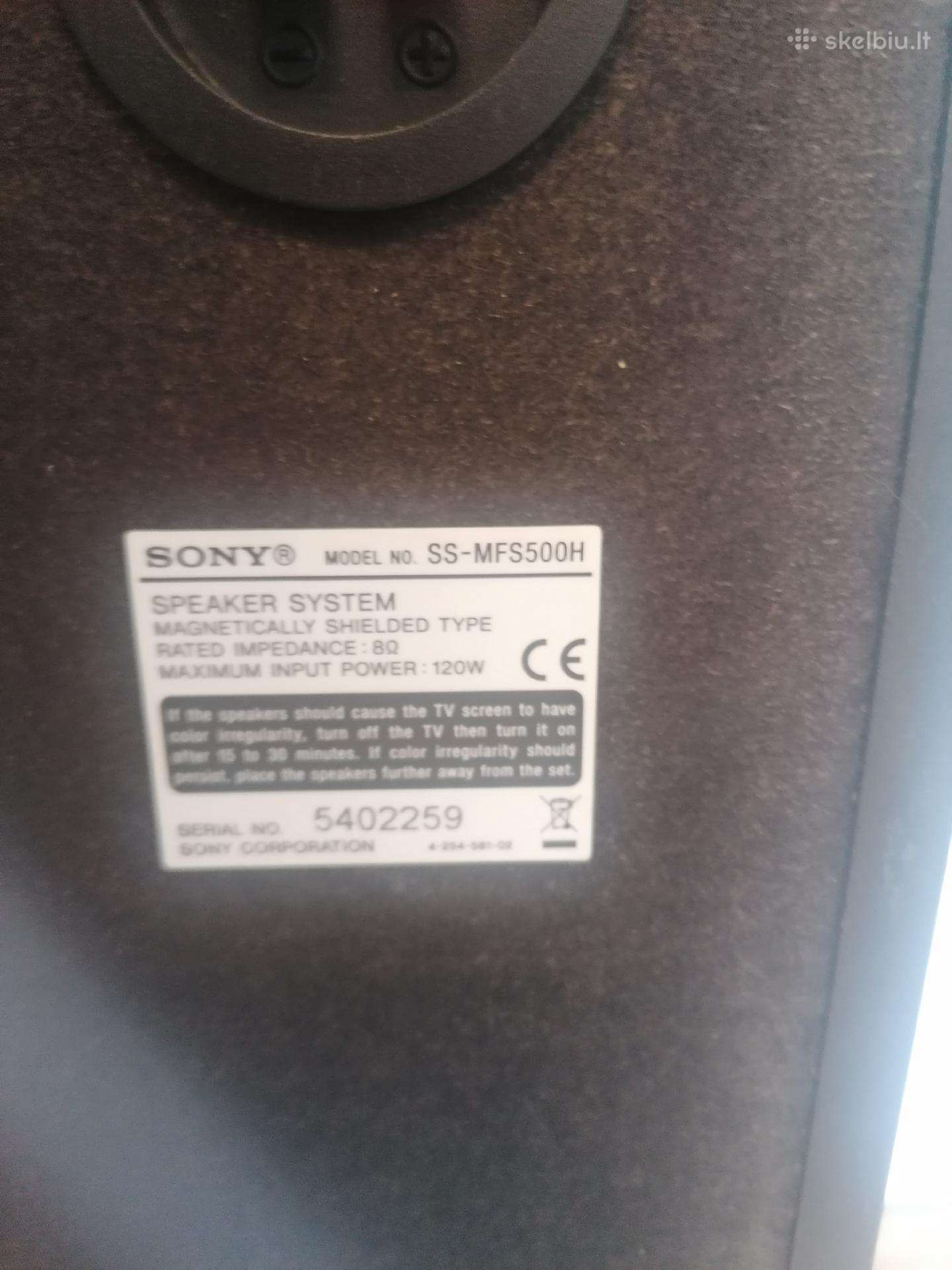 Kolonėlės Sony Ss-mfs500h 2vnt.