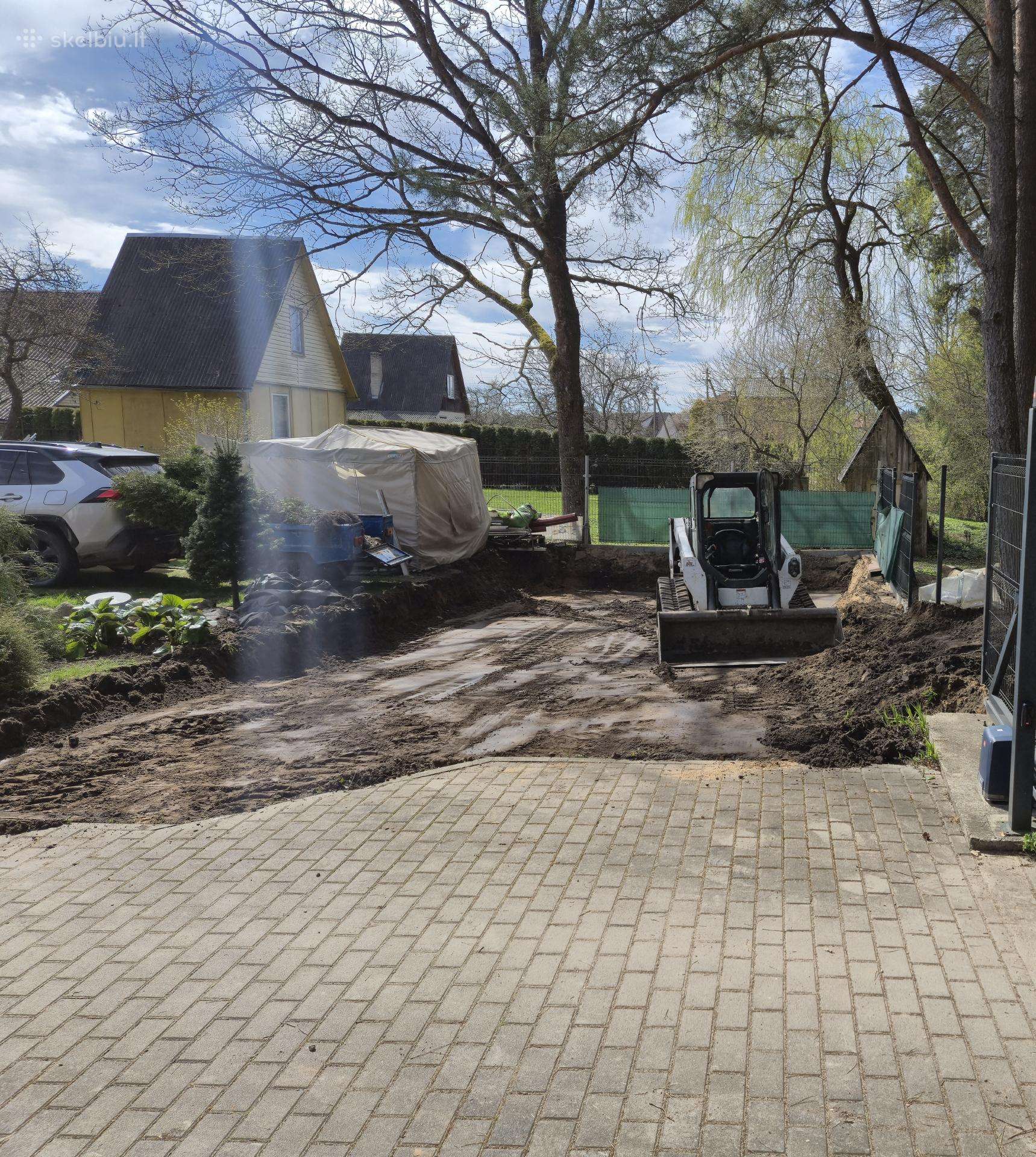 Bobcat 550, statybos transporto nuoma