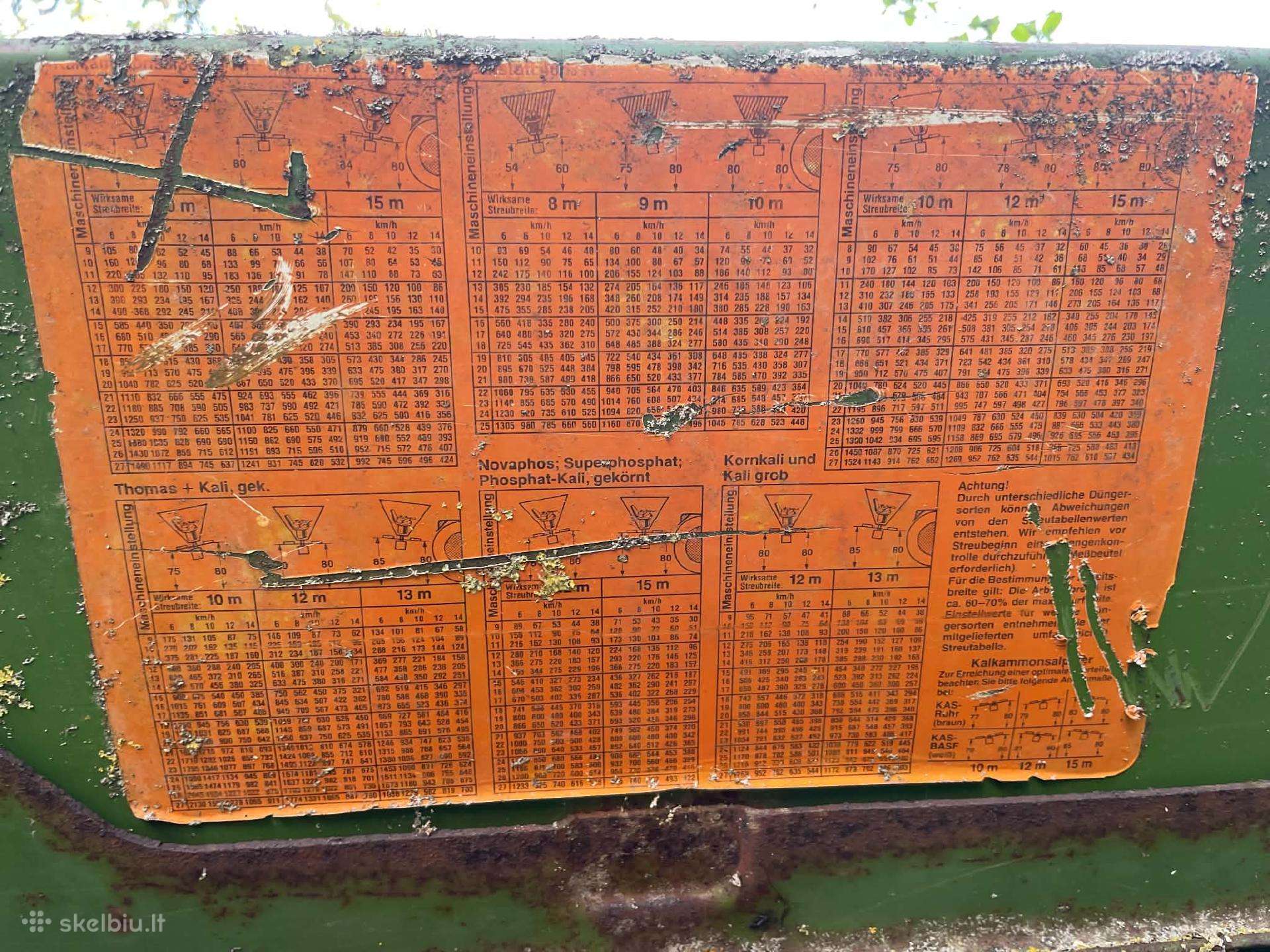 Amazone, barstytuvai