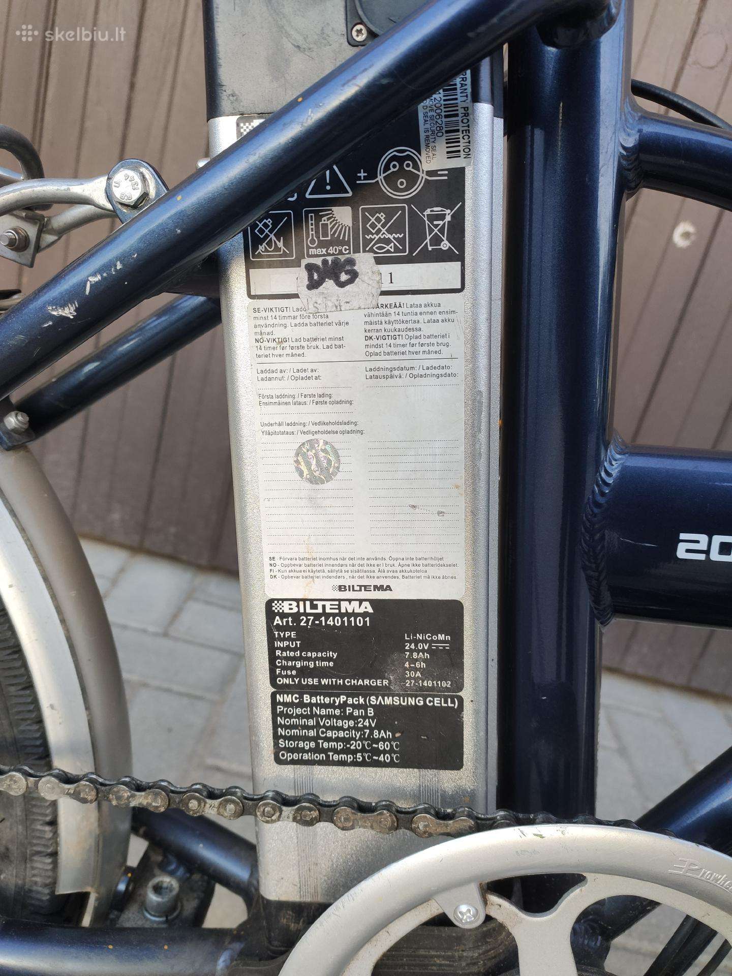 Foldable bike Bikestar 20″