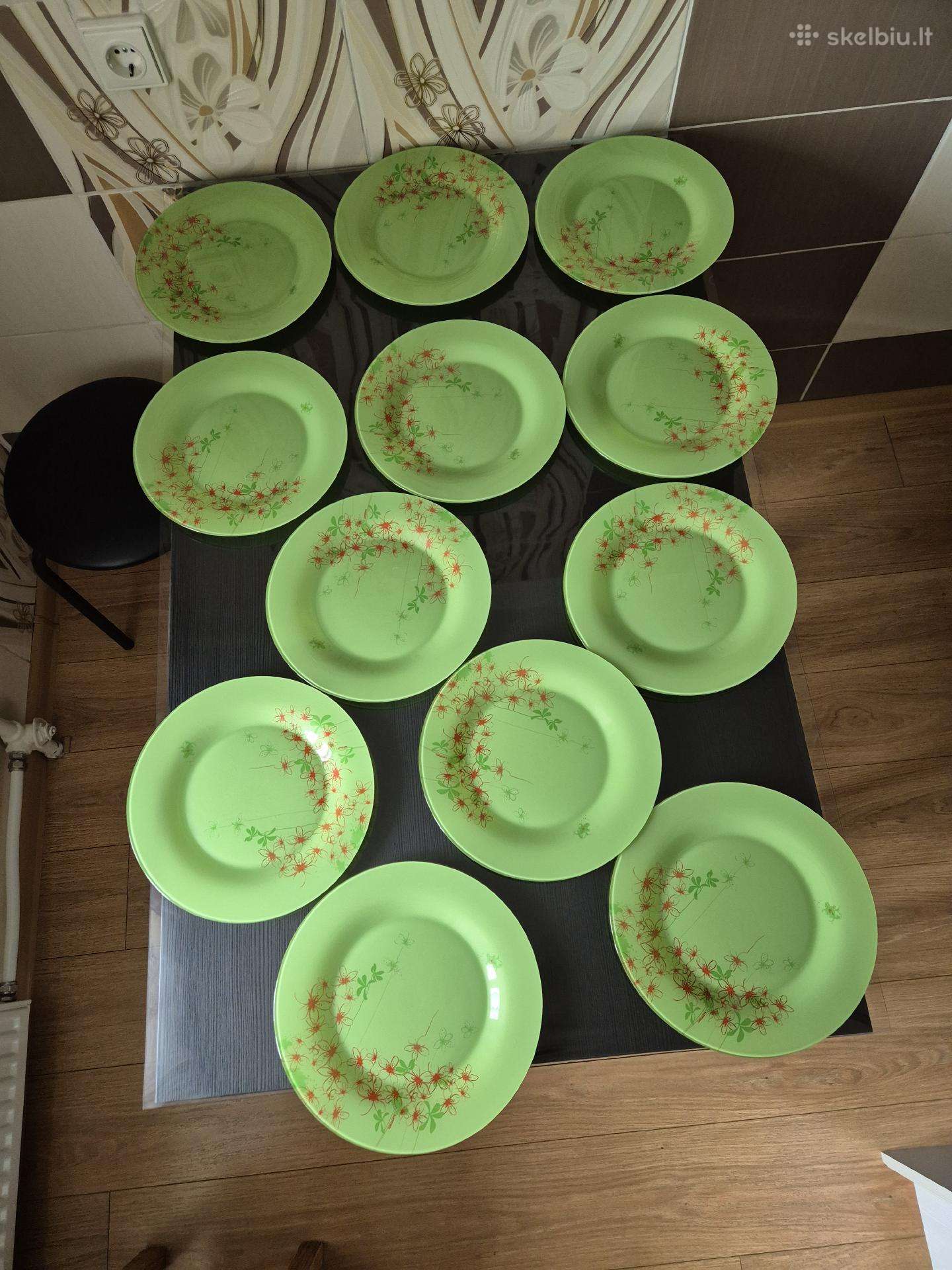 Luminarc lėkštės 25 cm 12 vnt.